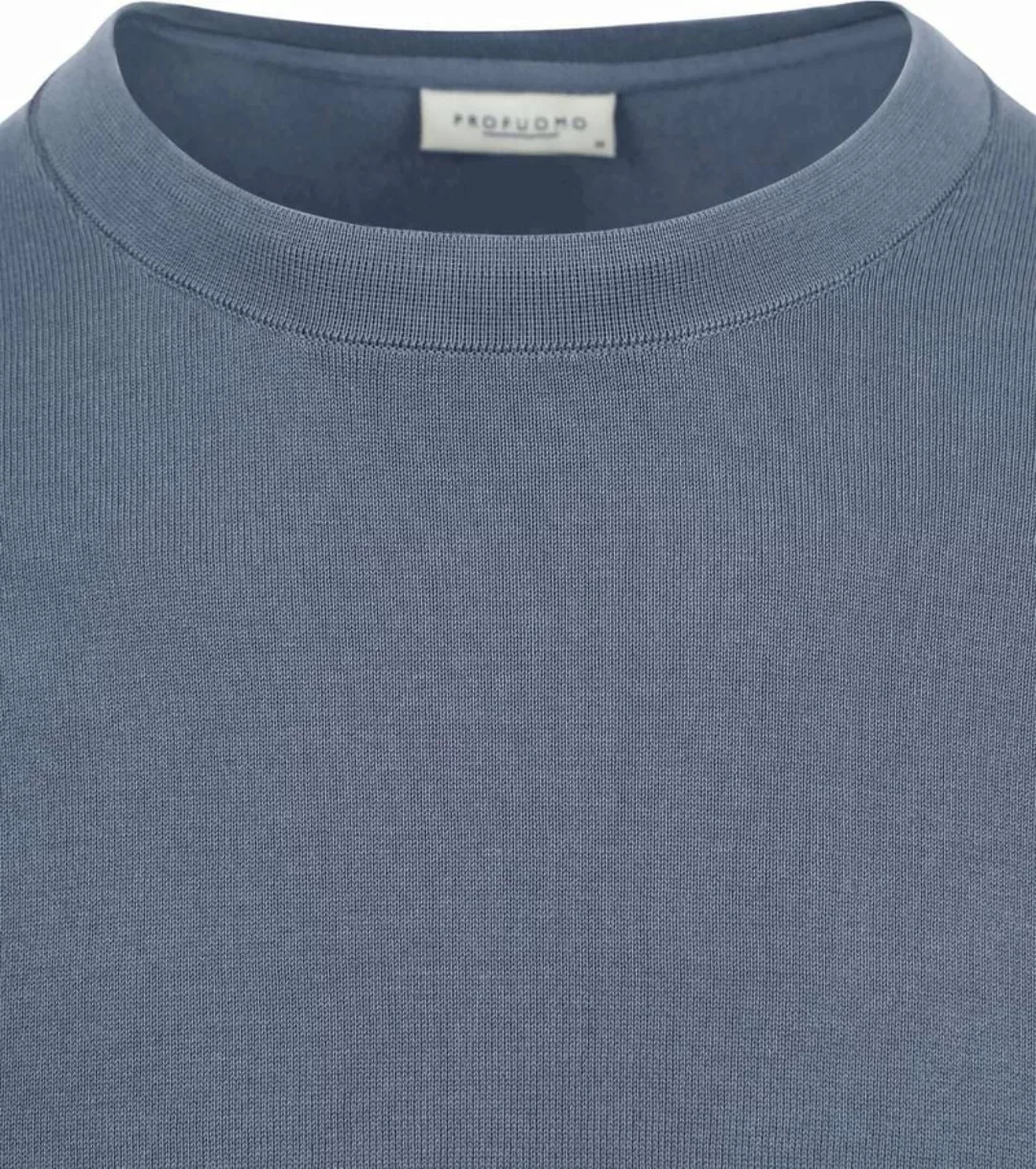 Profuomo Pullover Luxury Blau - Größe M günstig online kaufen