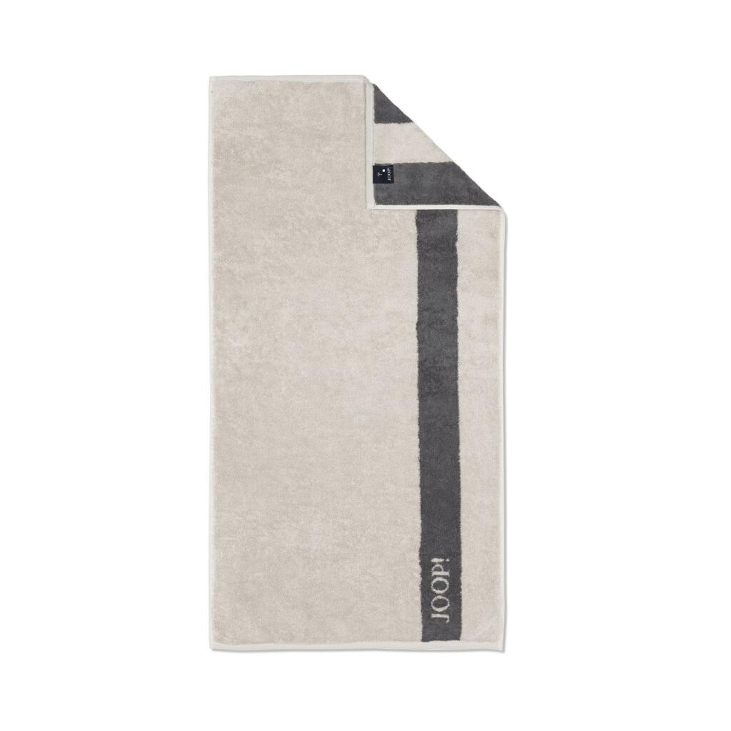 JOOP! Handtuch - Infinity, Walkfrottier, Doubleface, 50x100 cm Beige günstig online kaufen