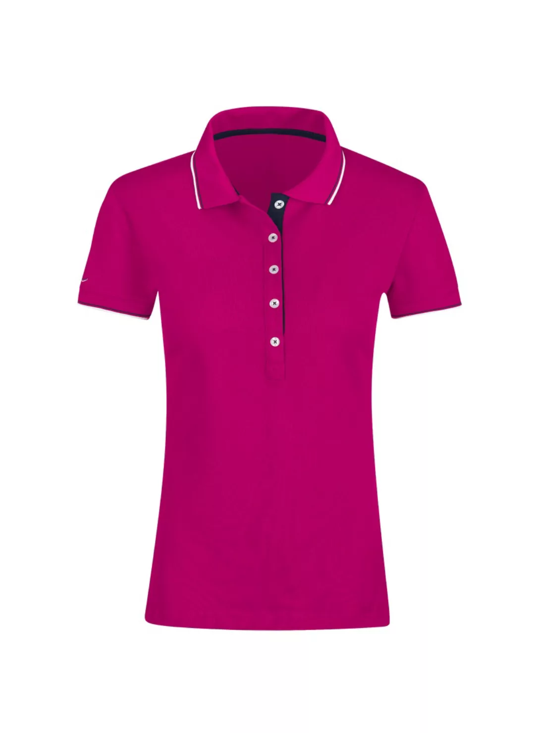 Trigema Poloshirt TRIGEMA Slim Fit Poloshirt mit langer Knopfleiste (1-tlg) günstig online kaufen