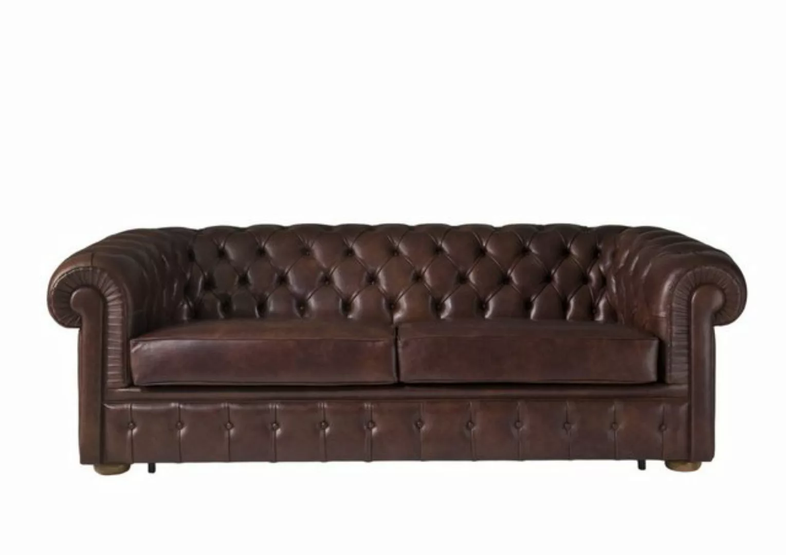 JVmoebel Chesterfield-Sofa Chesterfield Sofa Polster Couch 3 Sitzer + Bettf günstig online kaufen