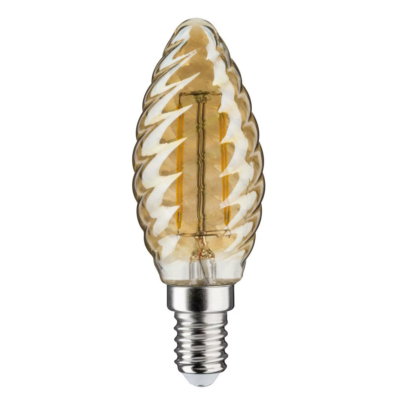 LED-Kerzenlampe E14 4,7W gold gedreht dimmbar günstig online kaufen