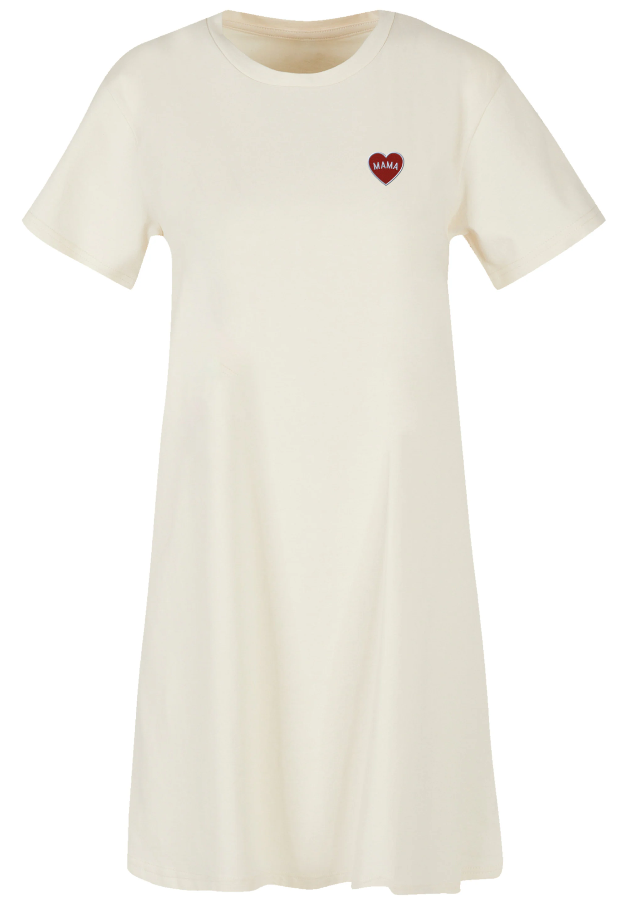 F4NT4STIC Shirtkleid "Mama Herz Bestickt", Premium Qualität günstig online kaufen