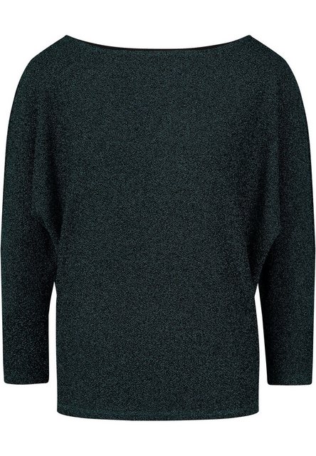 Zero 3/4-Arm-Shirt zero Jerseyshirt mit Glitzereffekt (1-tlg) Plain/ohne De günstig online kaufen