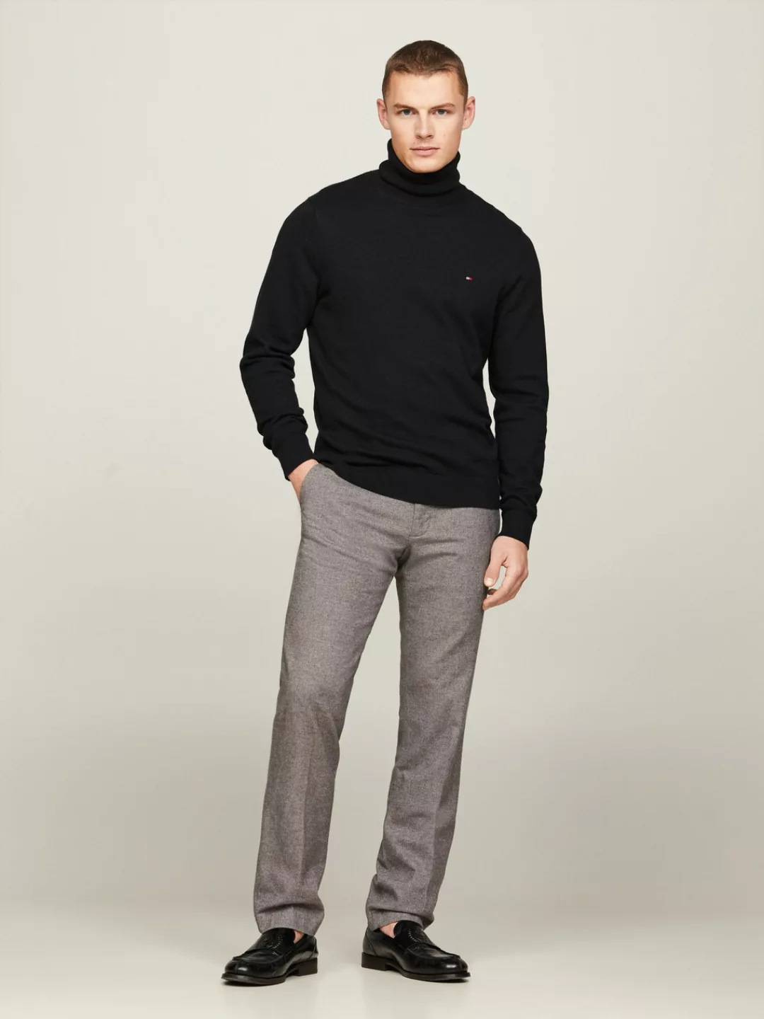 Tommy Hilfiger Rollkragenpullover PIMA ORG CTN CASHMERE ROLL NECK günstig online kaufen