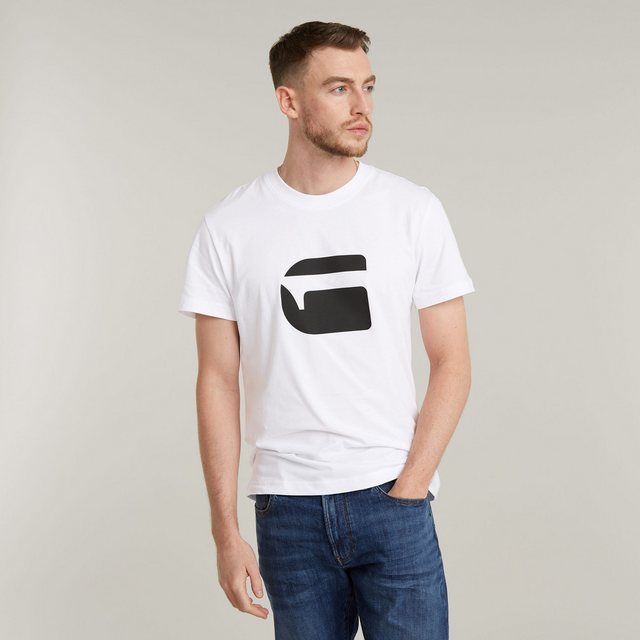 G-Star RAW T-Shirt Burger logo r t günstig online kaufen