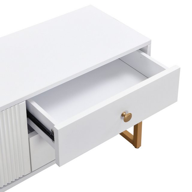 KoDise TV-Schrank 175×41cm Lowboard TV-Möbe mit Schubladen, Pufferscharnier günstig online kaufen