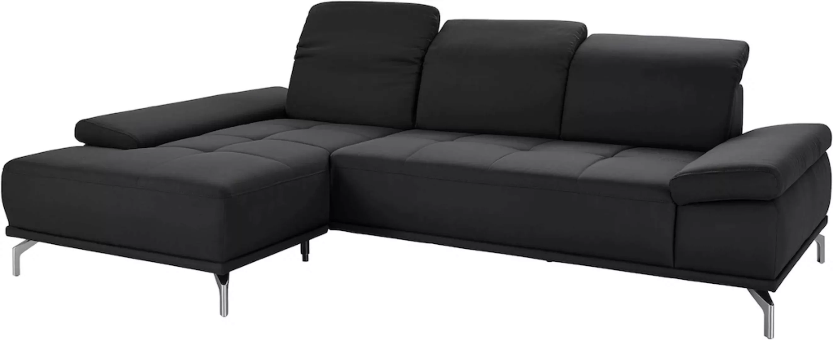 Places of Style Ecksofa "Caluna", Inkl.Sitztiefenverstellung, wahlweise mit günstig online kaufen