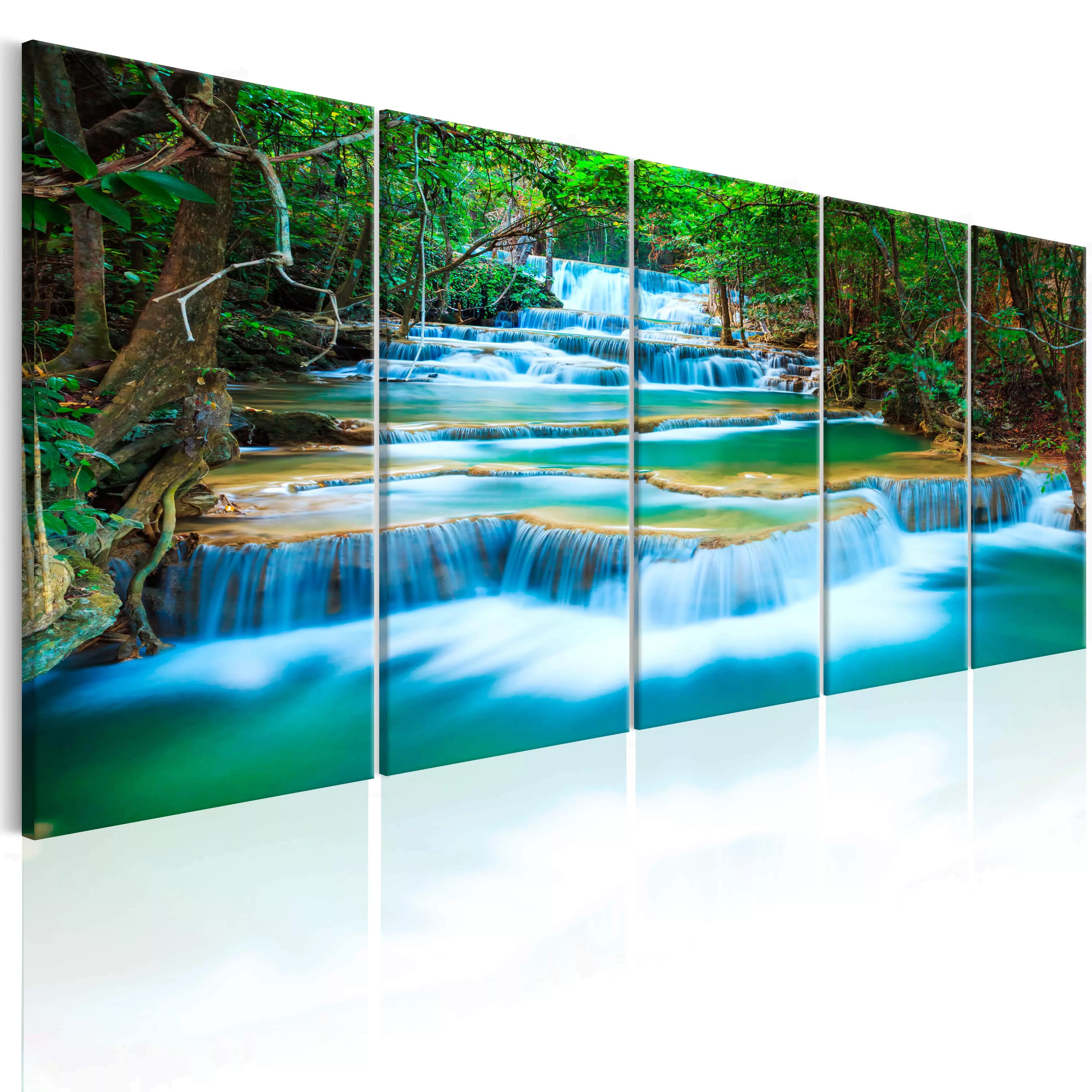 Wandbild - Sapphire Waterfalls I günstig online kaufen
