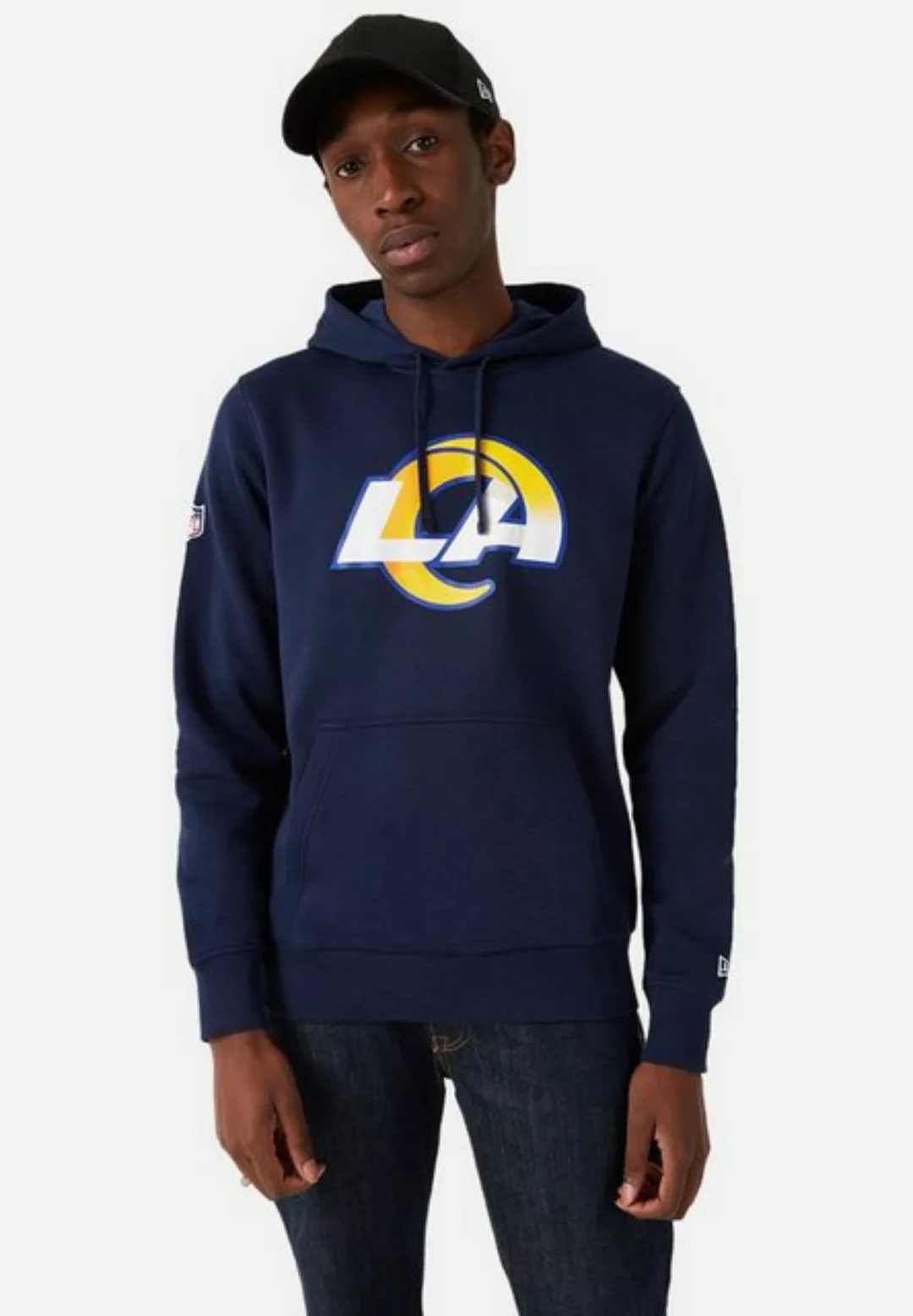 New Era Hoodie Hoodie New Era Losram, G M, F blue (1-tlg) Kängurutasche günstig online kaufen