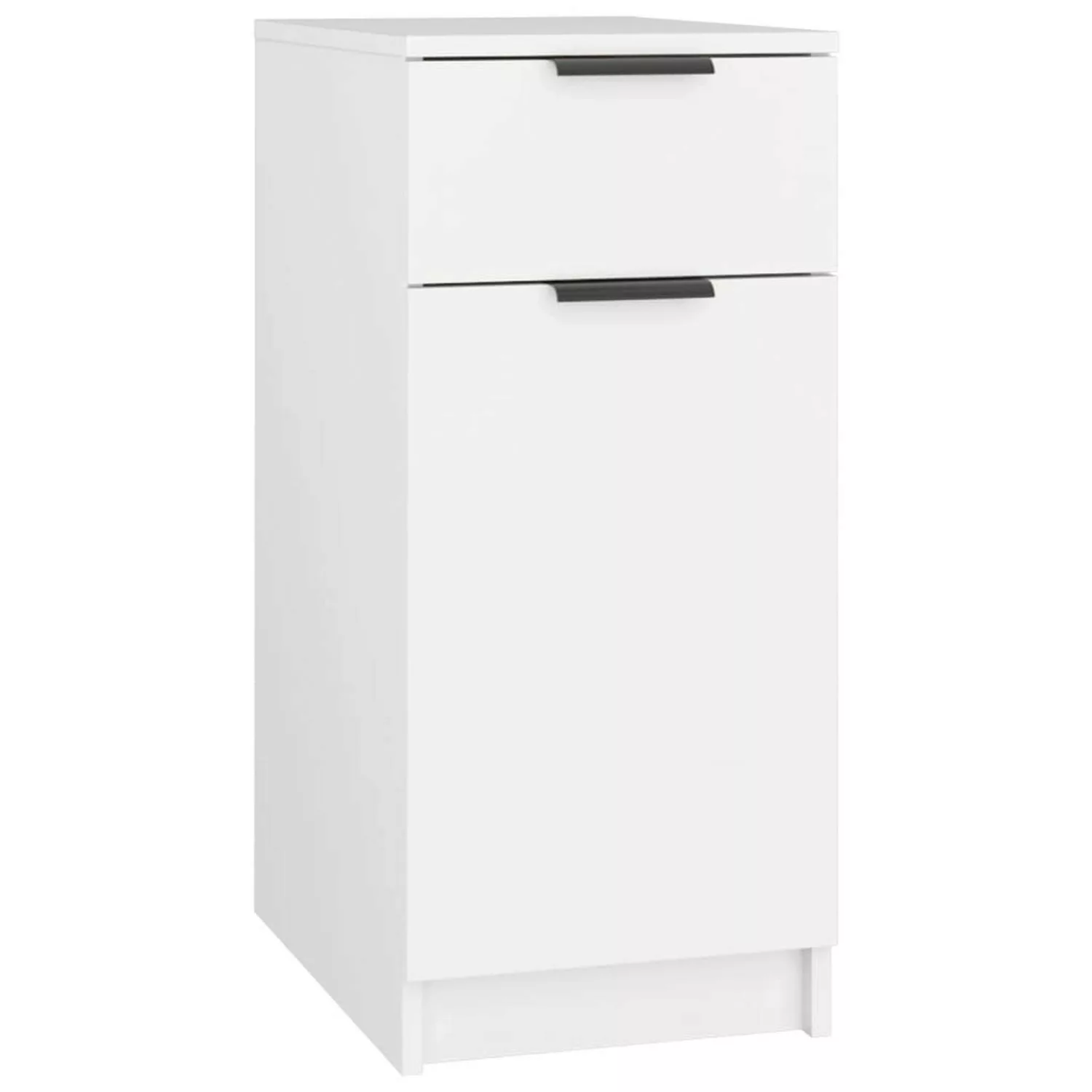 vidaXL Schreibtischschrank Weiß 33,5x50x75 cm Holzwerkstoff günstig online kaufen