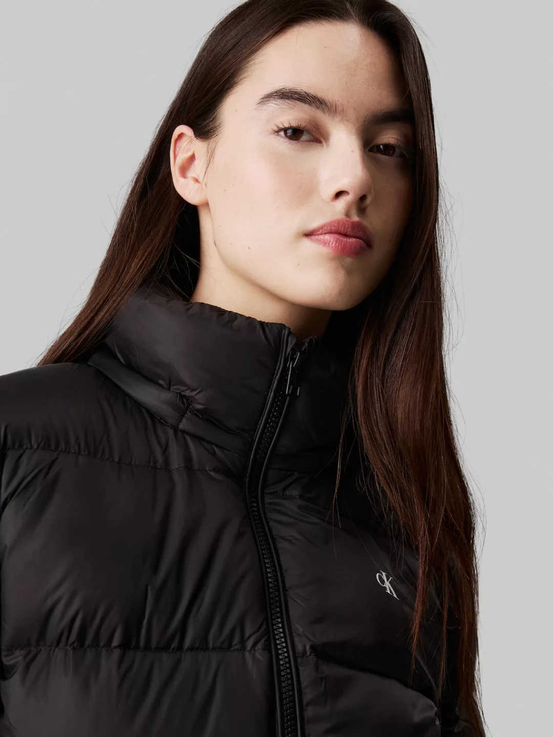 Calvin Klein Jeans Outdoorjacke MW DOWN SHORT PUFFER mit Logoprägung günstig online kaufen