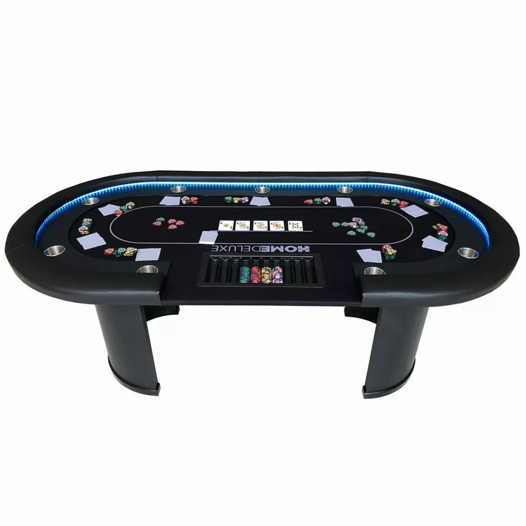 HOME DELUXE Spieltisch Pokertisch FULL HOUSE günstig online kaufen