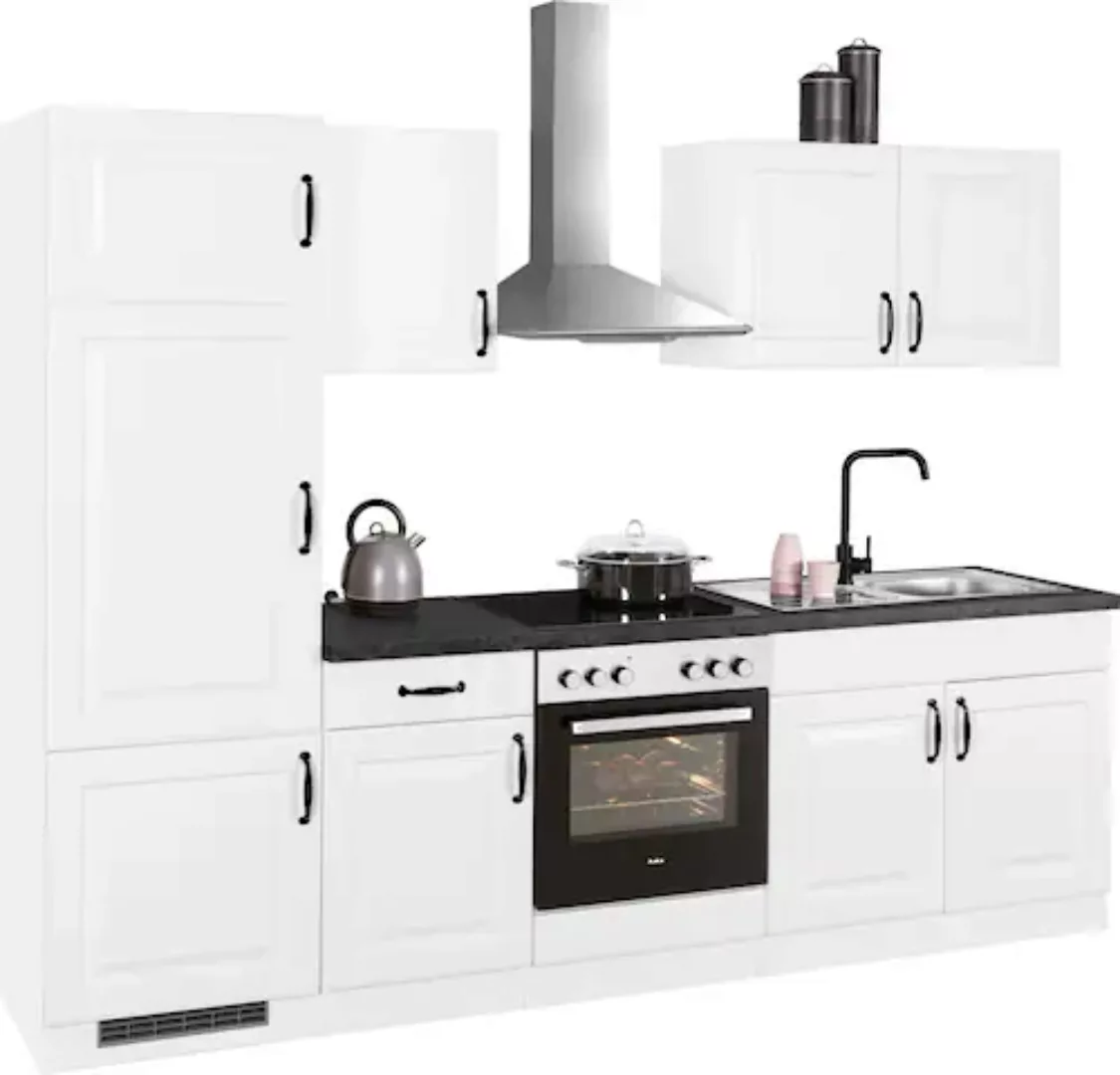 wiho Küchen Küchenzeile »Erla«, mit E-Geräten, Breite 270 cm günstig online kaufen