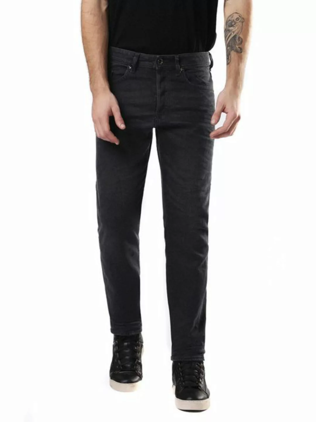 Diesel Tapered-fit-Jeans Diesel Buster 0859X Herren Jeans Hose Regular Slim günstig online kaufen