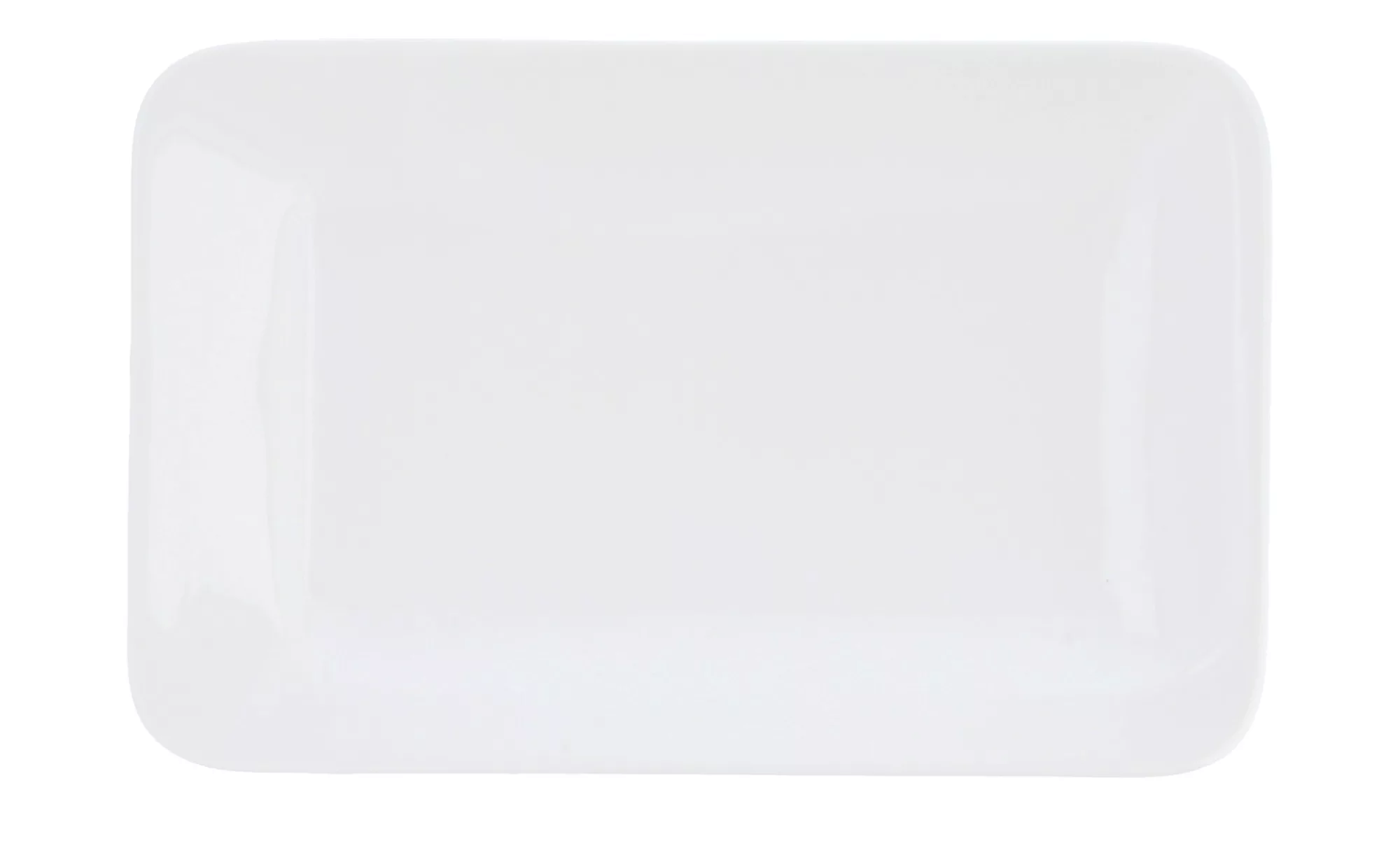 KHG Servierplatte - weiß - Porzellan - 16,5 cm - 2 cm - Geschirr > Einzelge günstig online kaufen