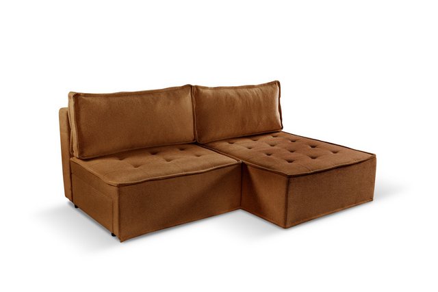 Kaiser Möbel Ecksofa Bohoo Mini modernes Ecksofa mit Schlaffunktion günstig online kaufen