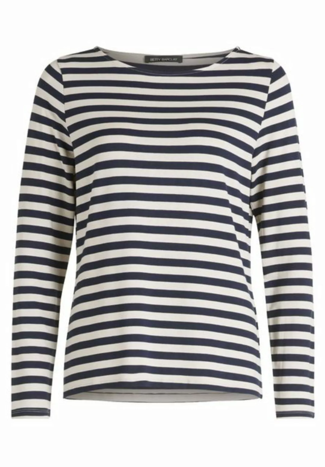 Betty Barclay Kurzarmshirt Betty Barclay Ringelshirt mit U-Boot-Ausschnitt günstig online kaufen