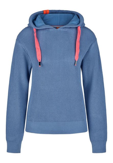 salzhaut Hoodie Salzhaut Strickhoodie Task Blau günstig online kaufen