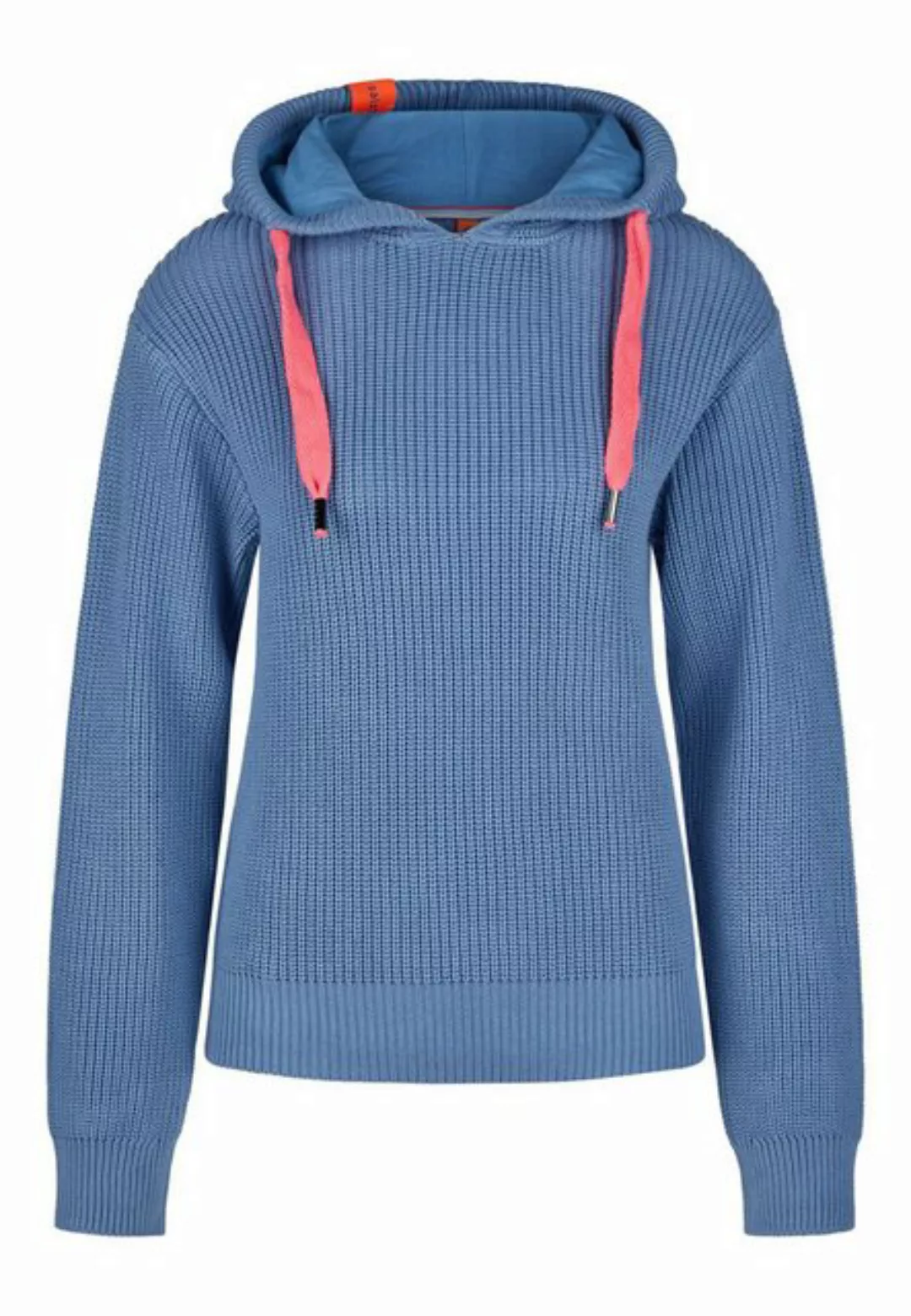 salzhaut Hoodie Salzhaut Strickhoodie Task Blau günstig online kaufen