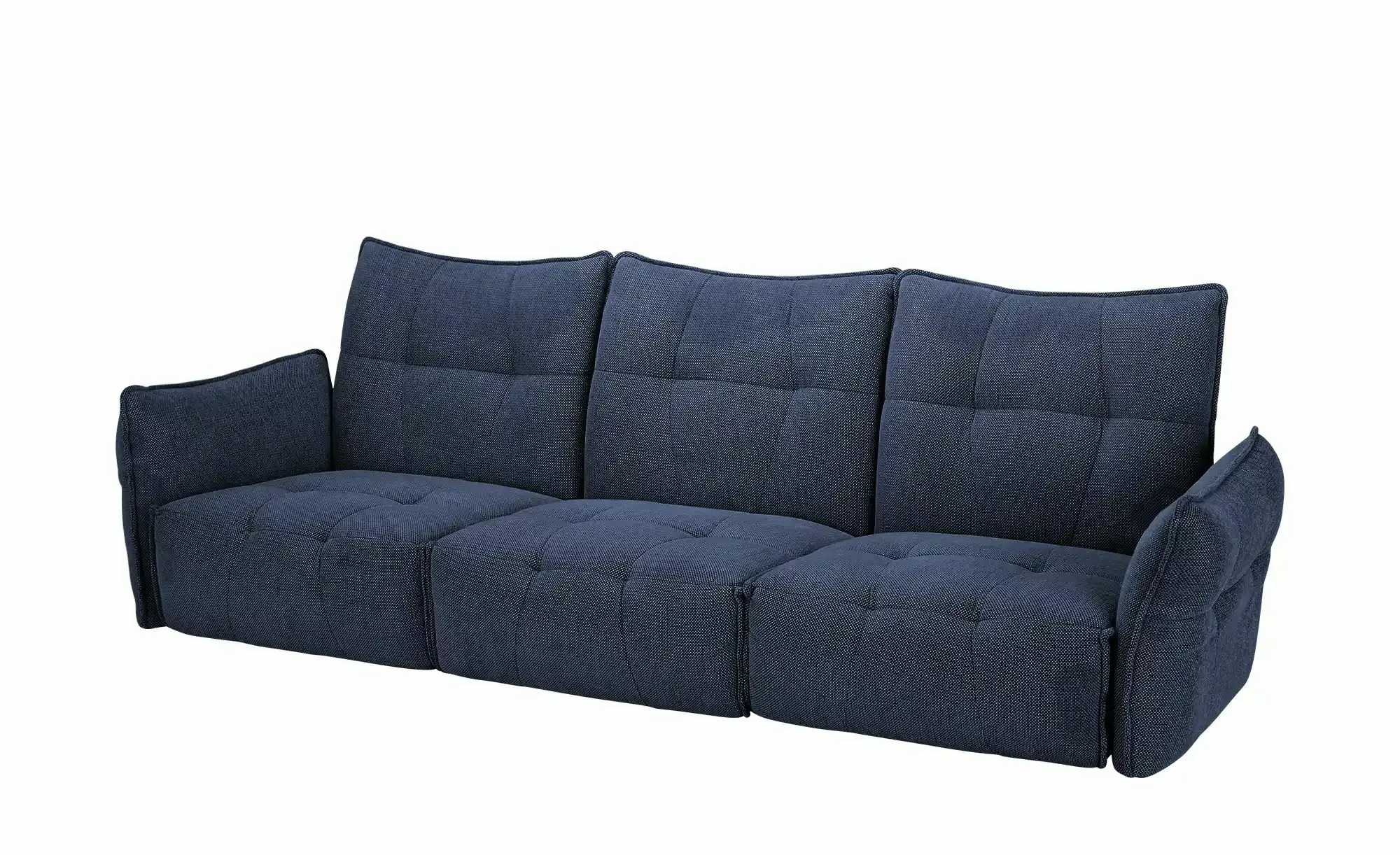 Sofa  3-Sitzer  Jeaneva ¦ blau ¦ Maße (cm): B: 320 H: 101 T: 114.0 Polsterm günstig online kaufen