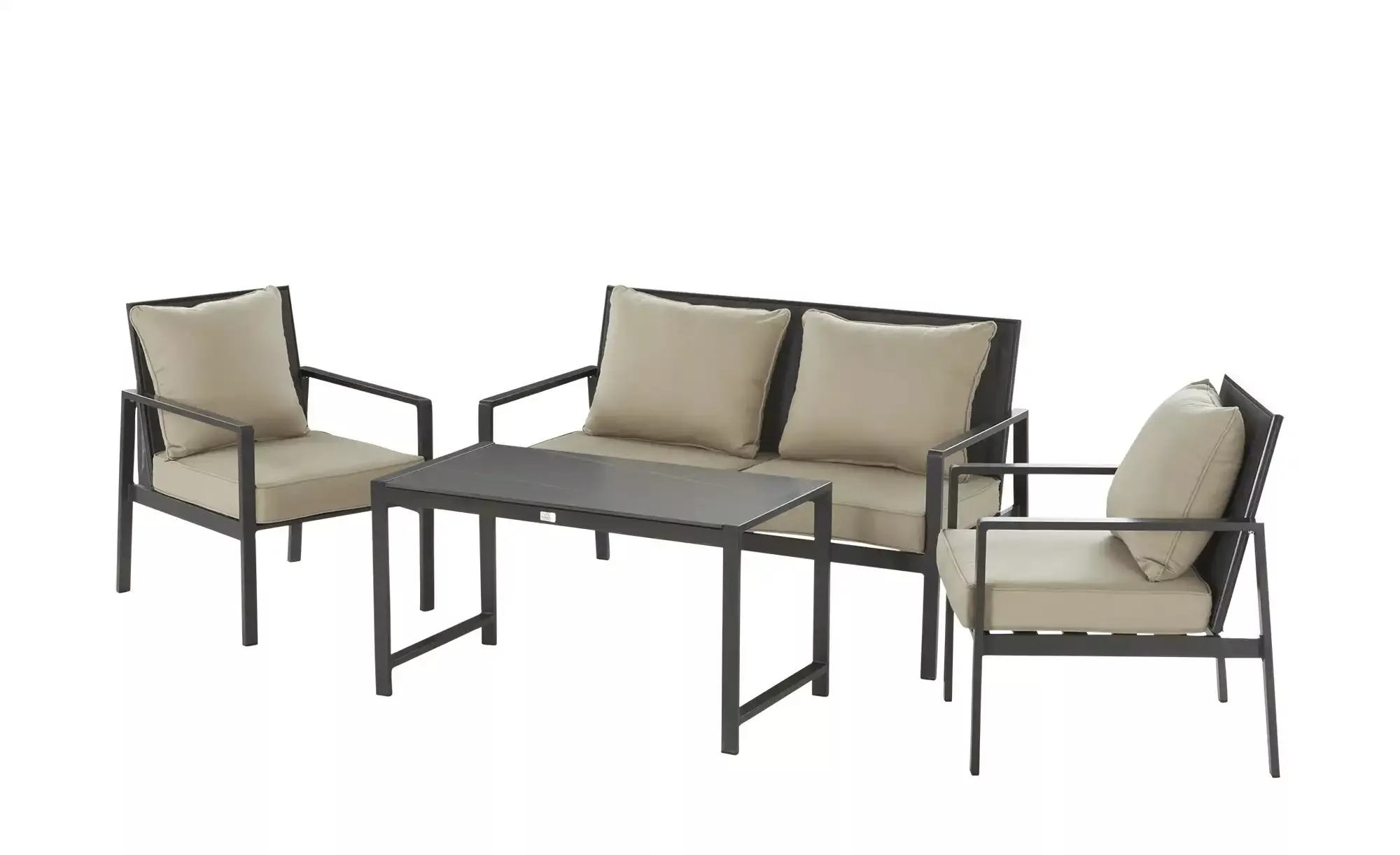 Lounge-Set 4-teilig Dublin ¦ beige Garten > Gartenmöbel > Gartenmöbelsets - günstig online kaufen