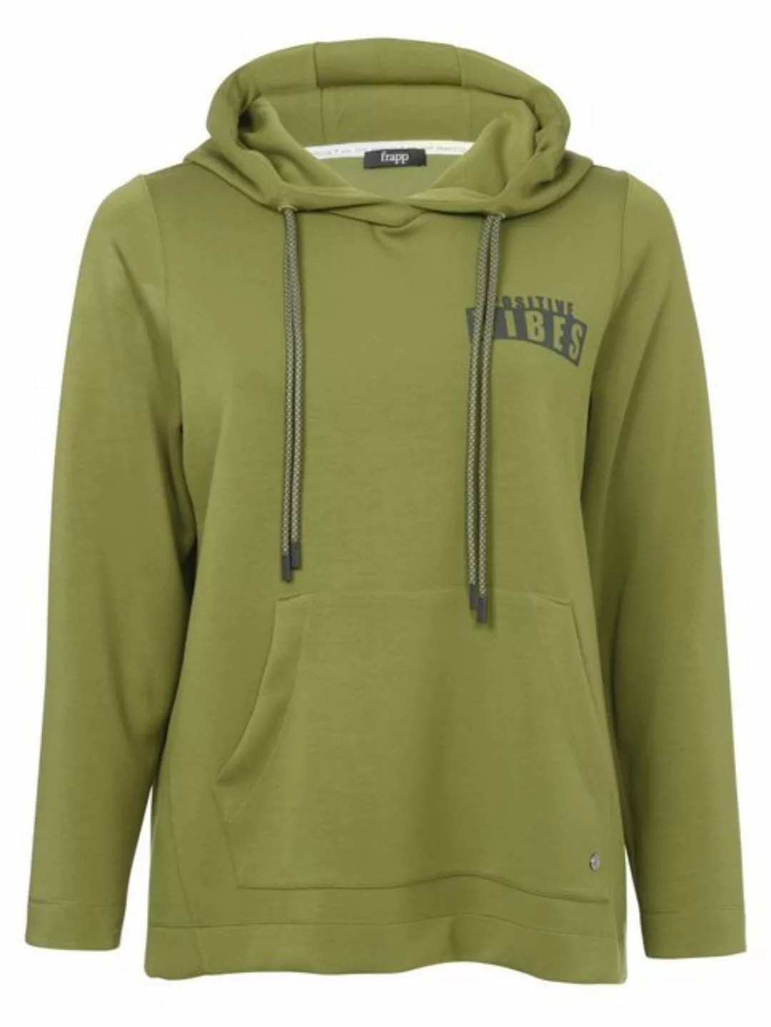 FRAPP Sweatshirt Sportives Sweatshirt in unifarbenem Design günstig online kaufen