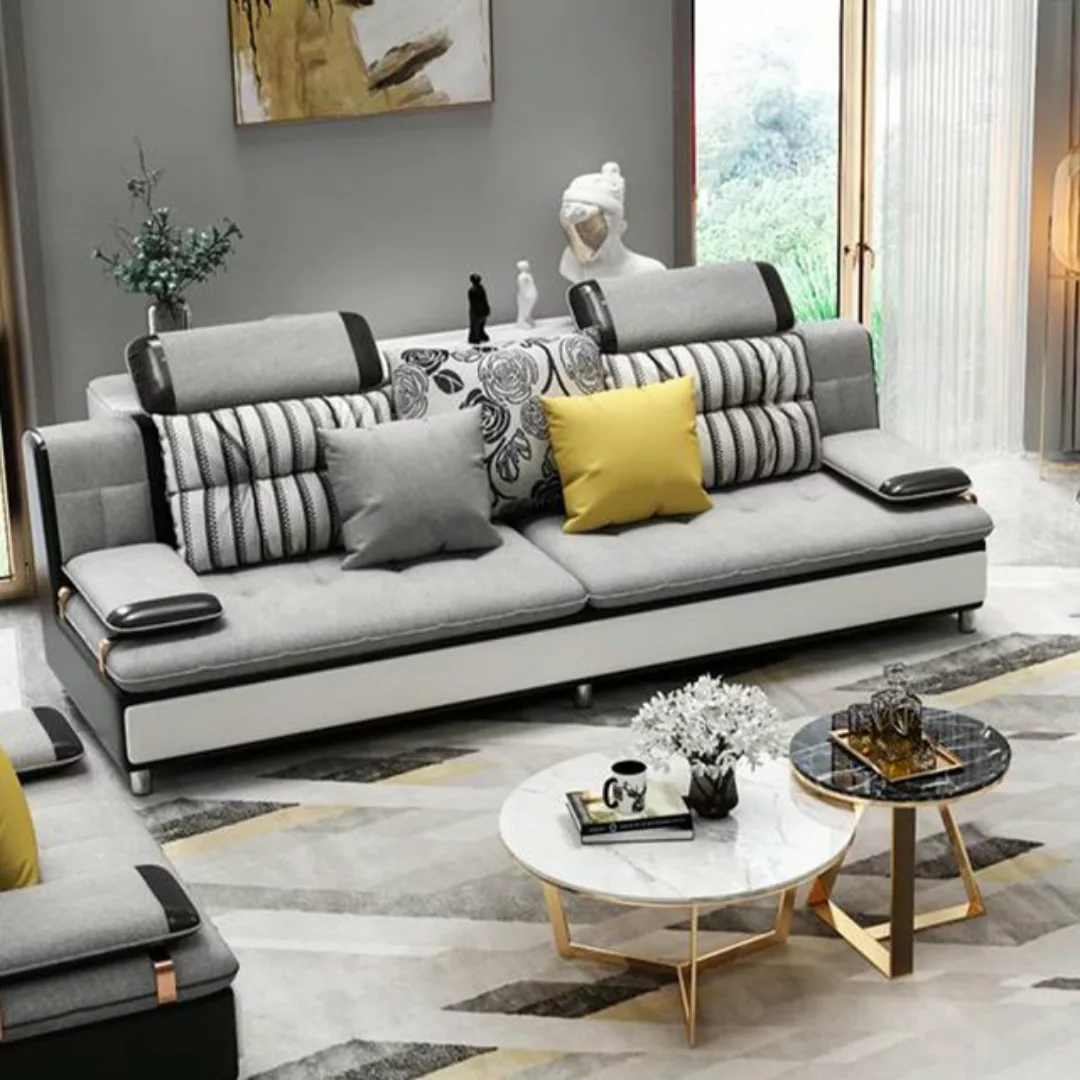 JVmoebel Sofa Design Dreisitzer Lounge Möbel 3 Sitzer Sofa Couch Polster, M günstig online kaufen