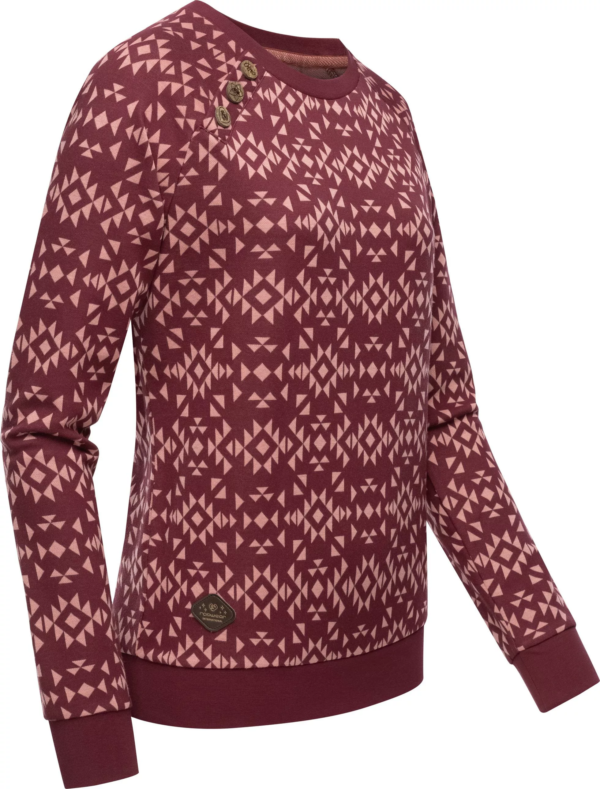 Ragwear Rundhalspullover "Darria Aztec", Leichter Damen Pullover mit coolem günstig online kaufen