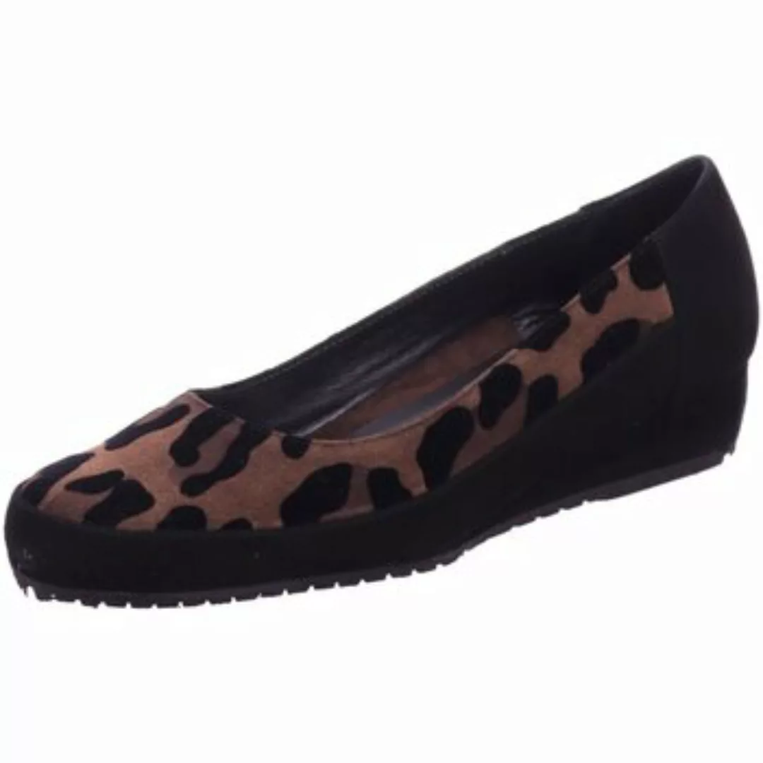 Bagnoli Sartoria Napoli  Damenschuhe Slipper 6060-neroCamLeoflobicGufoCamne günstig online kaufen