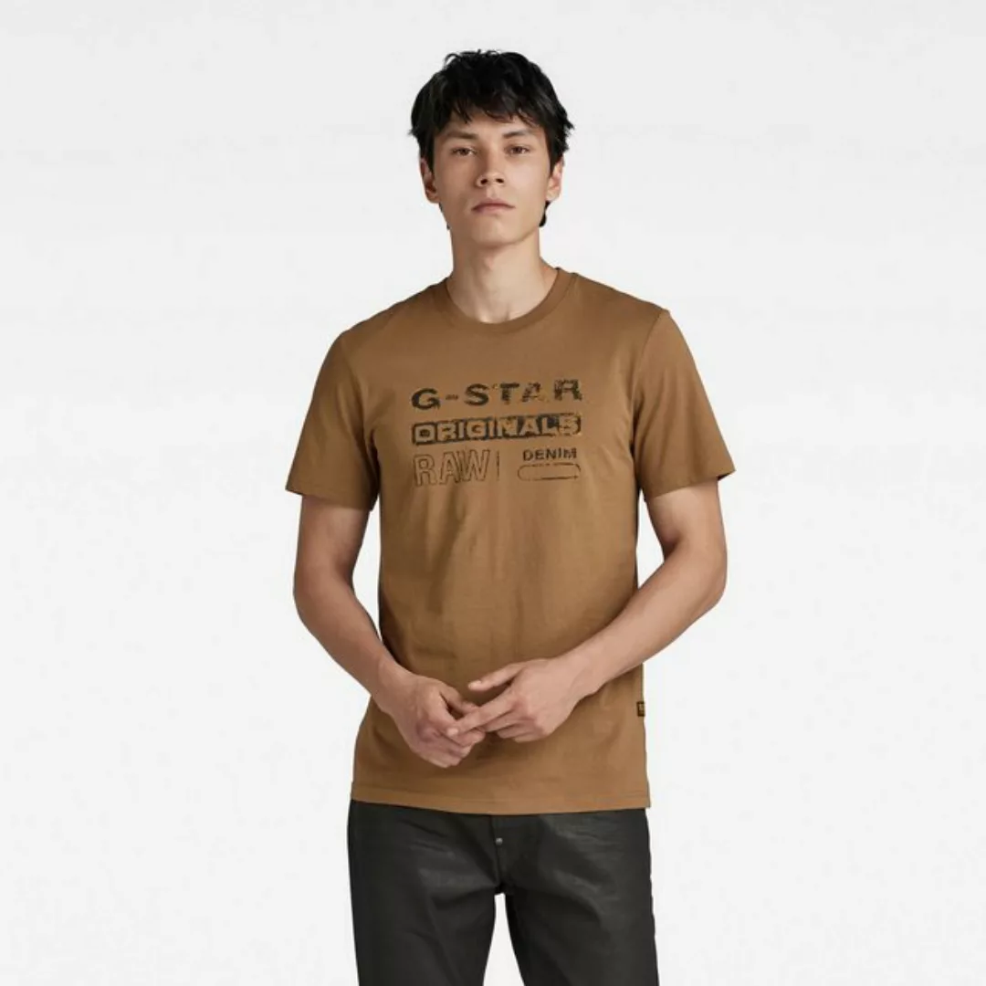 G-Star RAW T-Shirt Distressed Originals Slim R T (1-tlg) günstig online kaufen