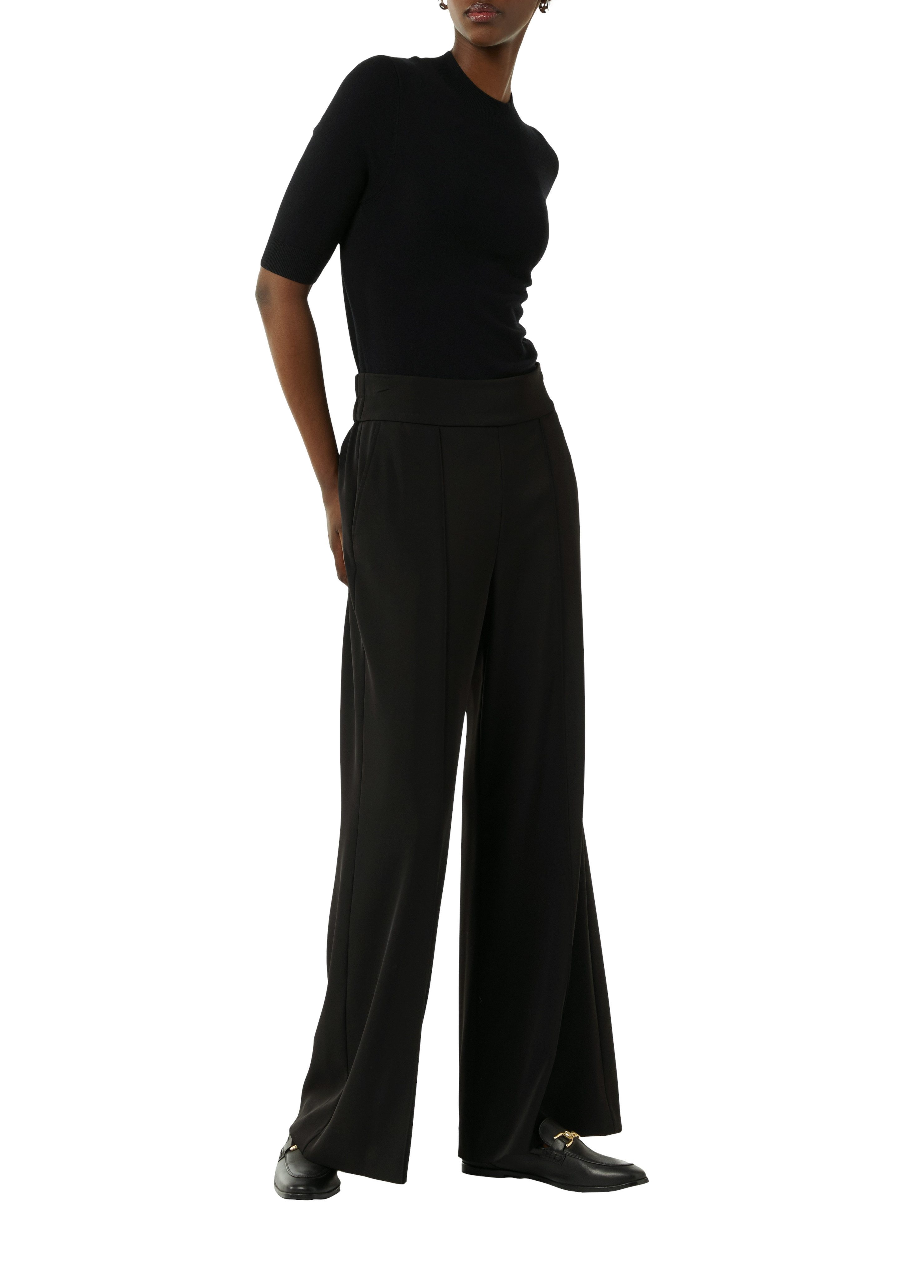 Comma Jogger Pants mit weitem Bein günstig online kaufen