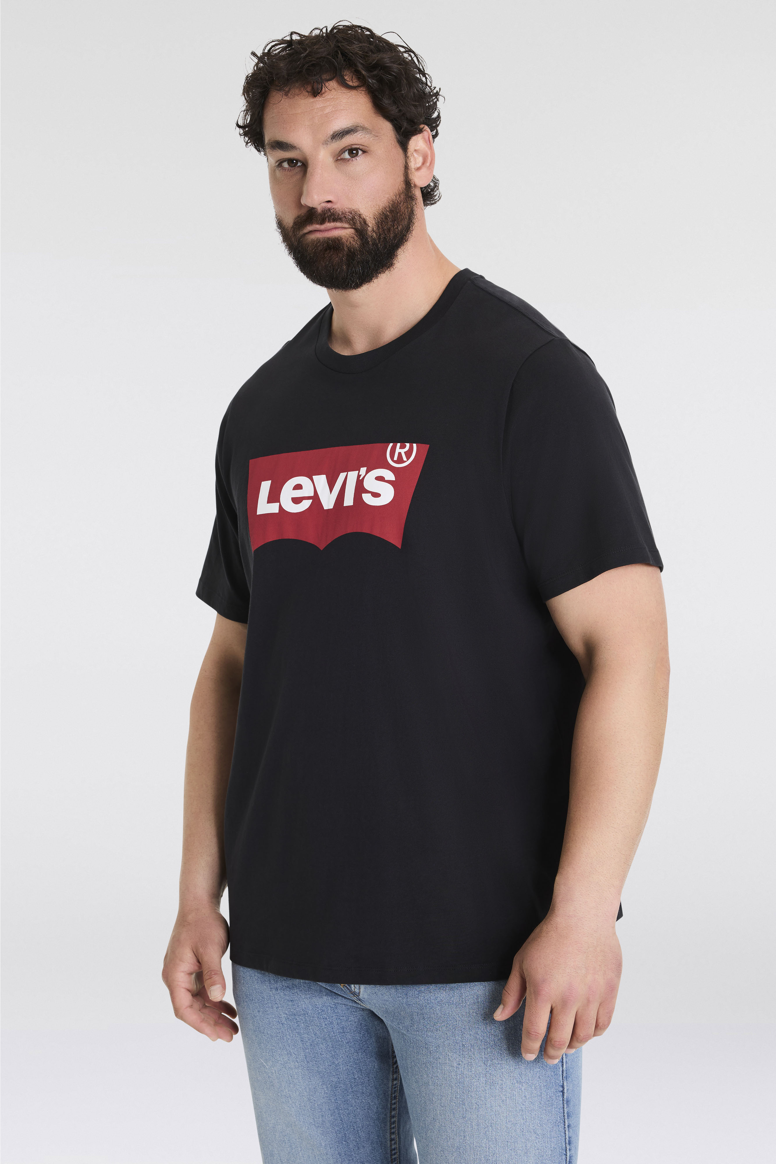 Levis Plus T-Shirt "LE B&T BIG GRAPHIC TEE", mit Logofrontprint günstig online kaufen