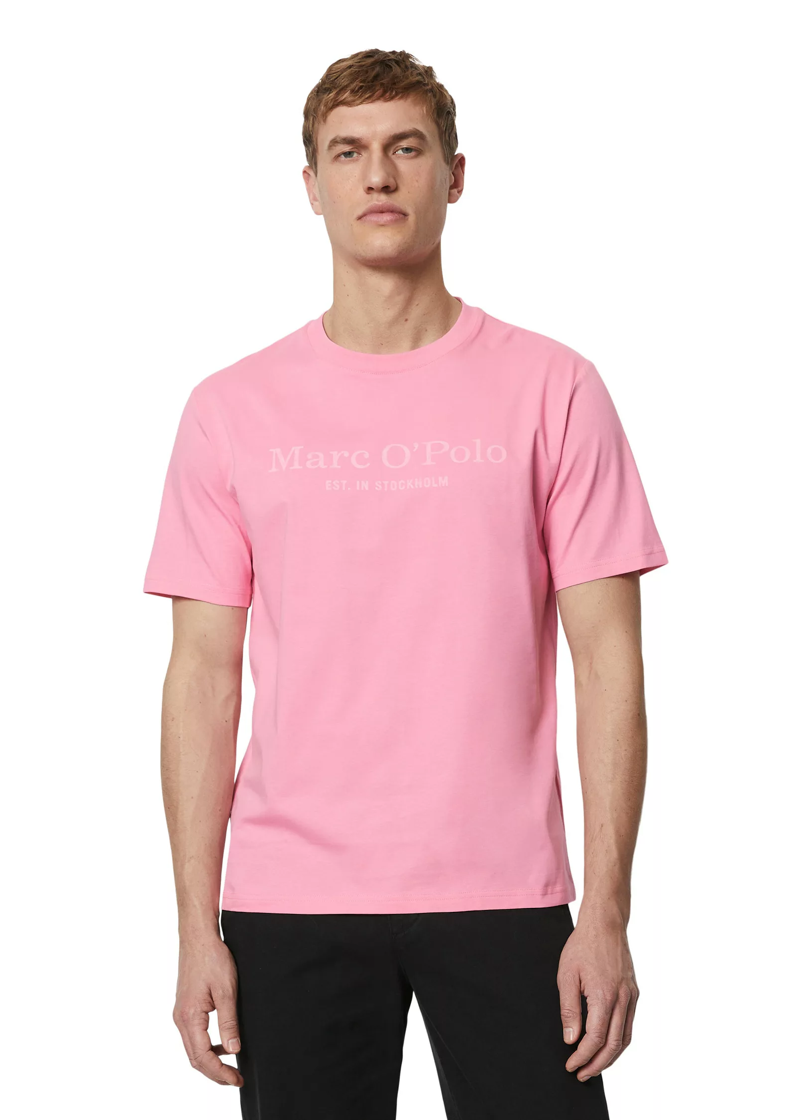 Marc O'Polo T-Shirt mit mittigem Print vorne günstig online kaufen