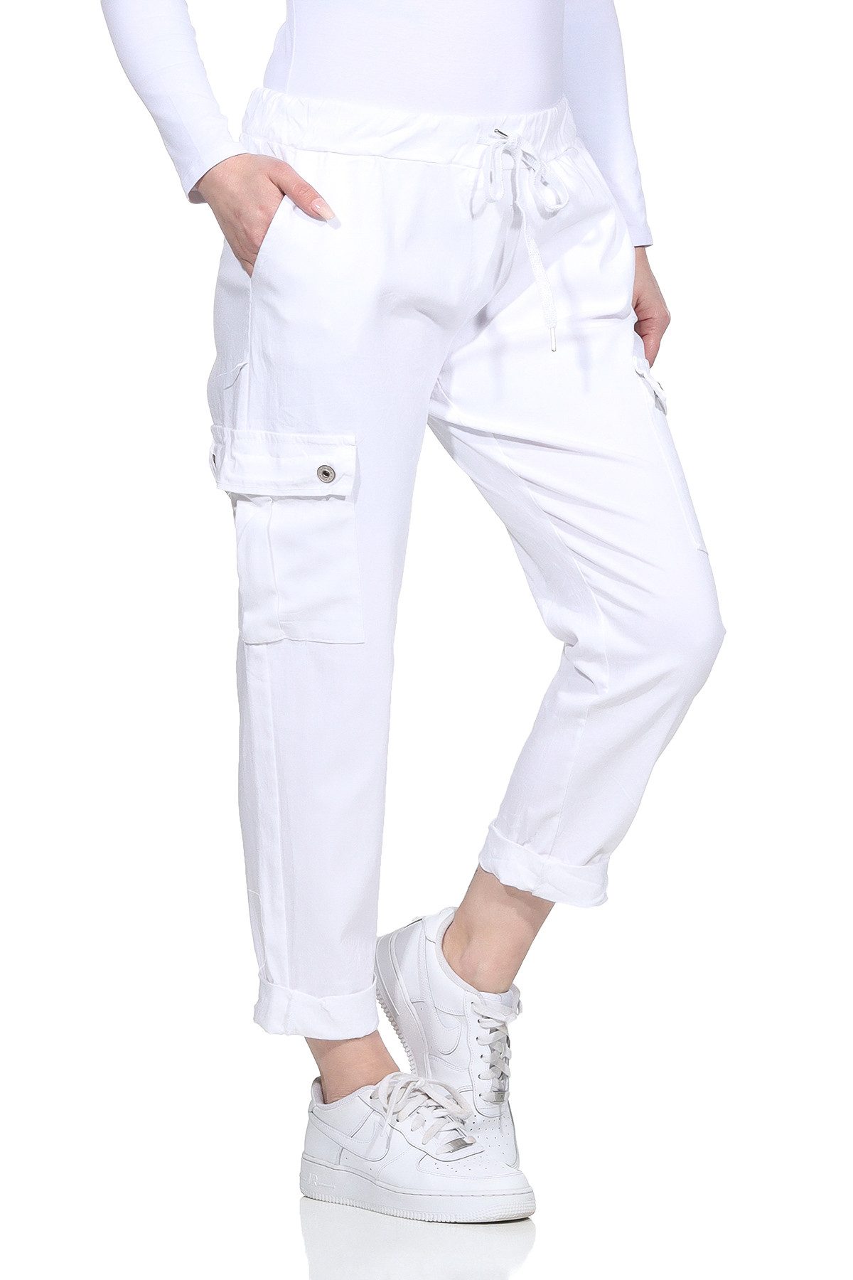 OriginalYou Cargohose Damen Freizeithose Schlupfhose moderne günstig online kaufen