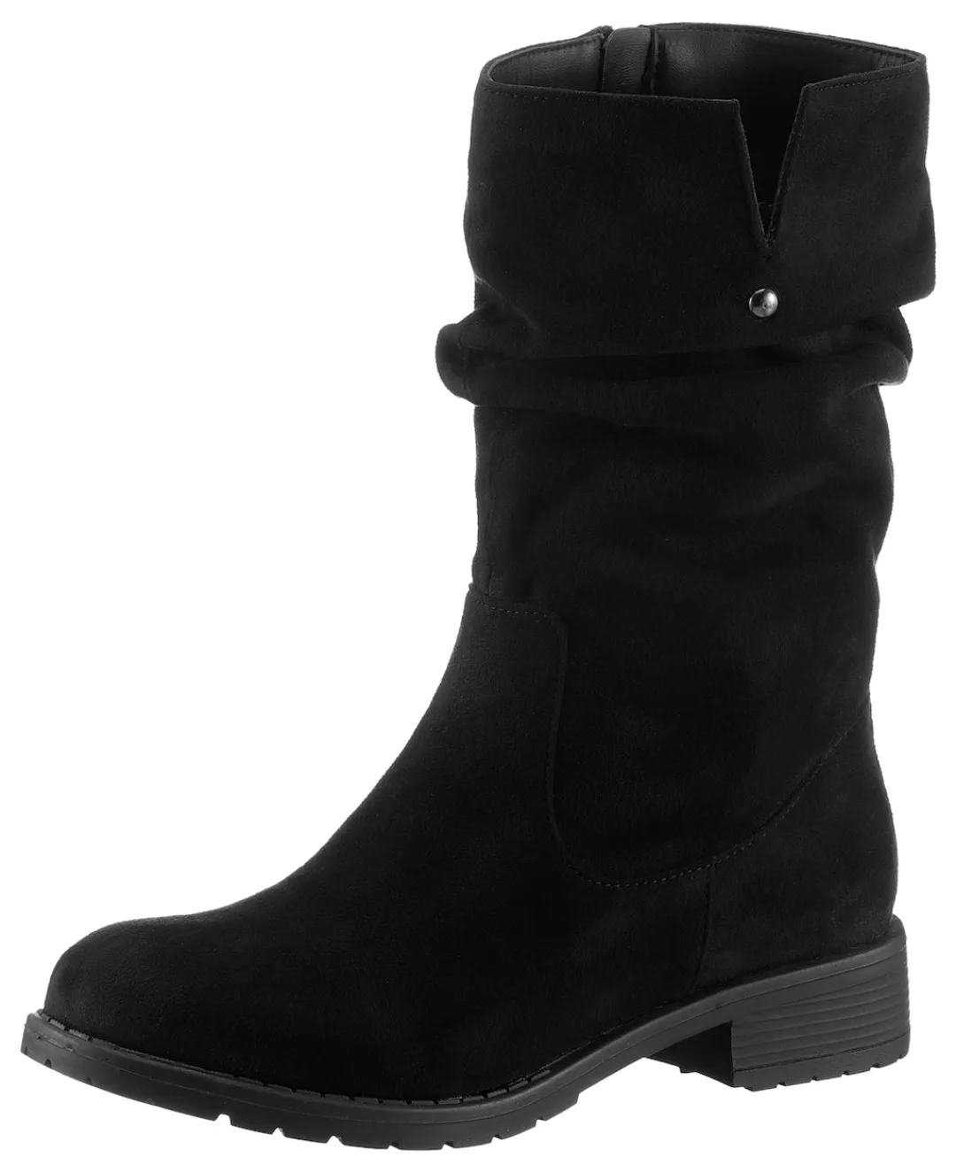Aniston SHOES Stiefel, Stiefelette mit slouchy Schaft - NEUE KOLLEKTION, in günstig online kaufen