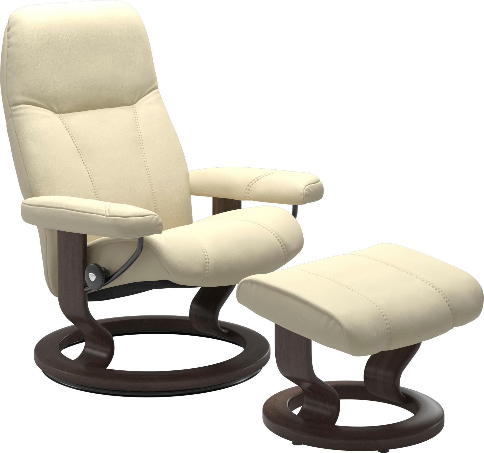 Stressless Relaxsessel "Consul", (Set, Relaxsessel mit Hocker), mit Hocker, günstig online kaufen