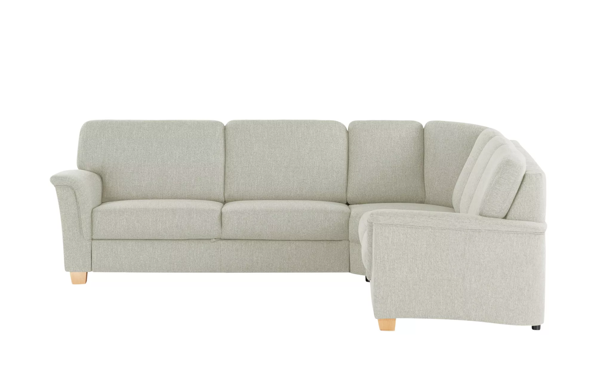 smart Ecksofa  Valencia - grau - 90 cm - Polstermöbel > Sofas > Ecksofas - günstig online kaufen