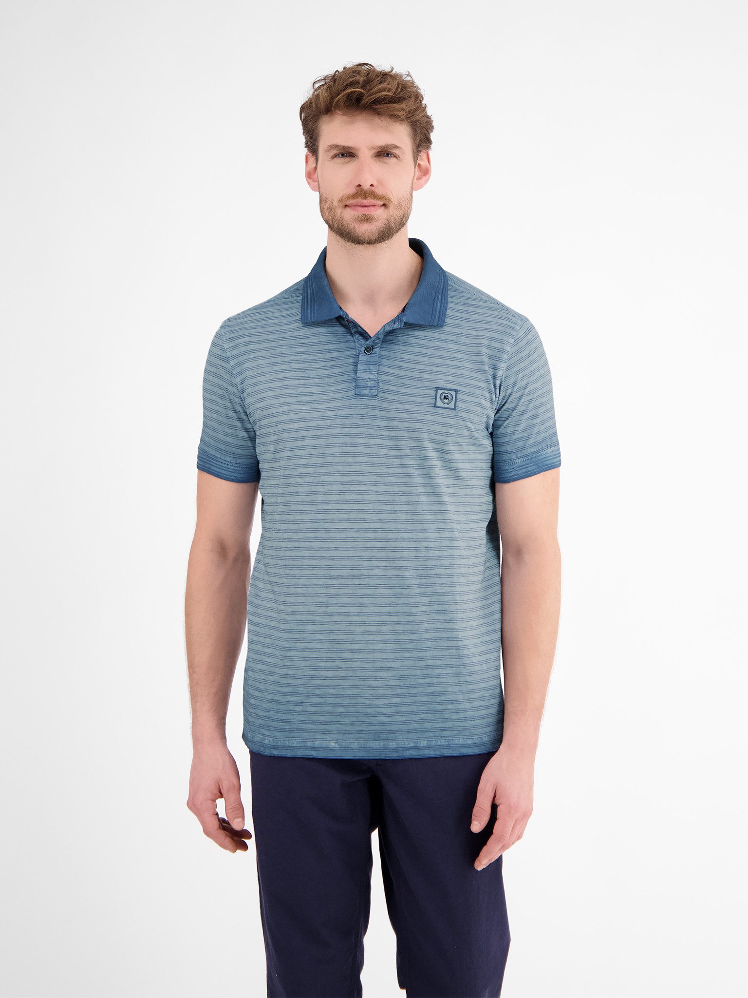LERROS Poloshirt "LERROS Gestreiftes Poloshirt für Herren" günstig online kaufen