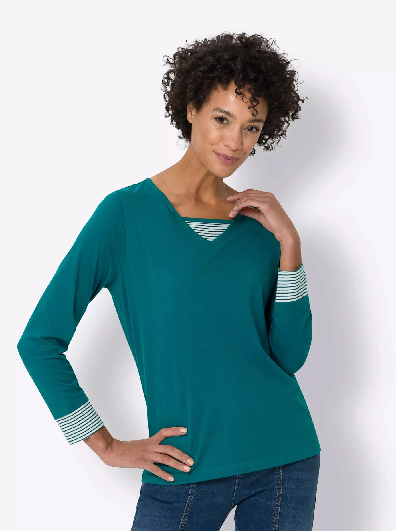 Classic Basics Langarmshirt "Shirt", (1 tlg.) günstig online kaufen