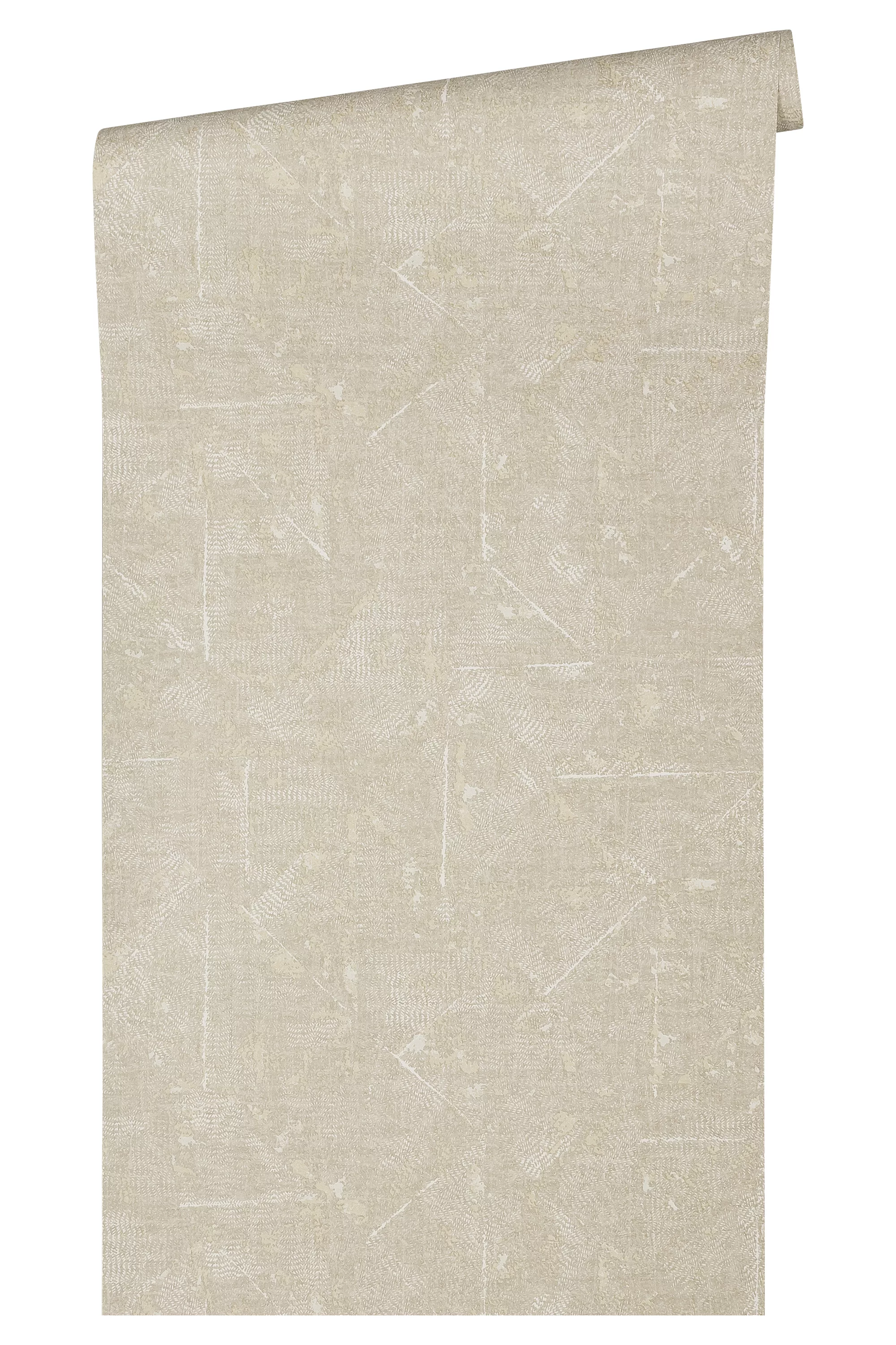 Unitapete Architects Paper Absolutely Chic in Metallic Grau Beige - 369746 günstig online kaufen