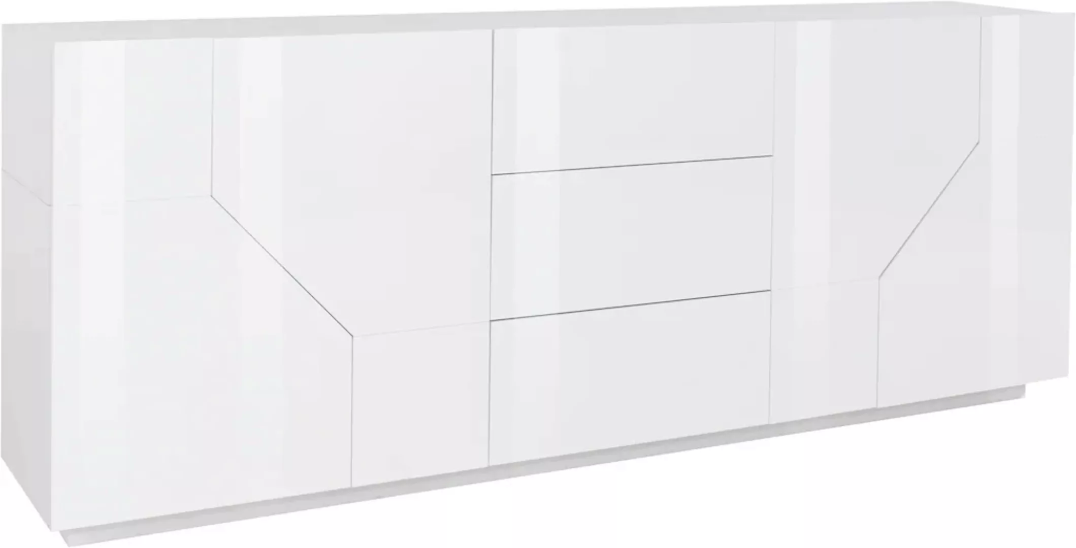 INOSIGN Sideboard "ALIEN-Kommode, Schrank, Anrichte mit 4 Türen und 3 Schub günstig online kaufen