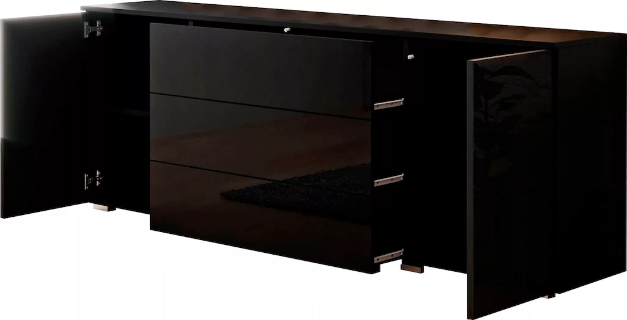 INOSIGN Sideboard "PARIS", (1 St.), Moderne 150cm breite grifflose Kommode, günstig online kaufen