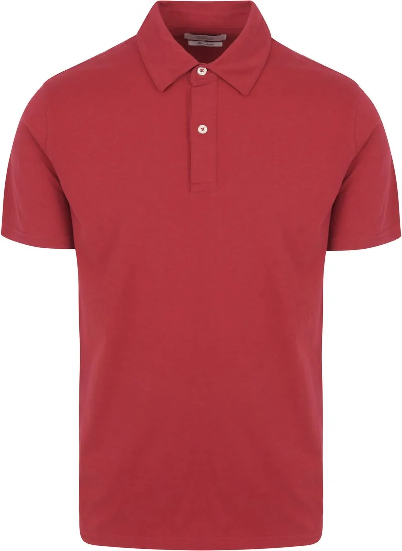 King Essentials The James Poloshirt Rot - Größe M günstig online kaufen