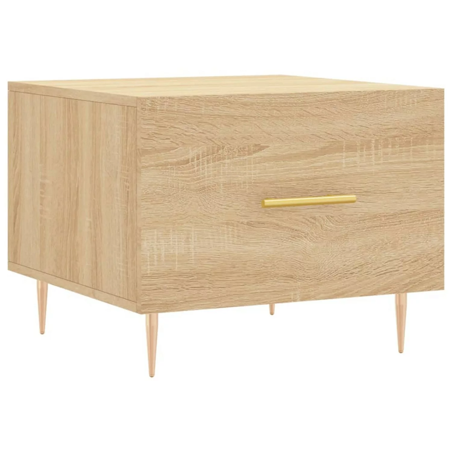 vidaXL Couchtisch Sonoma-Eiche 50x50x40 cm Holzwerkstoff Modell 4 günstig online kaufen