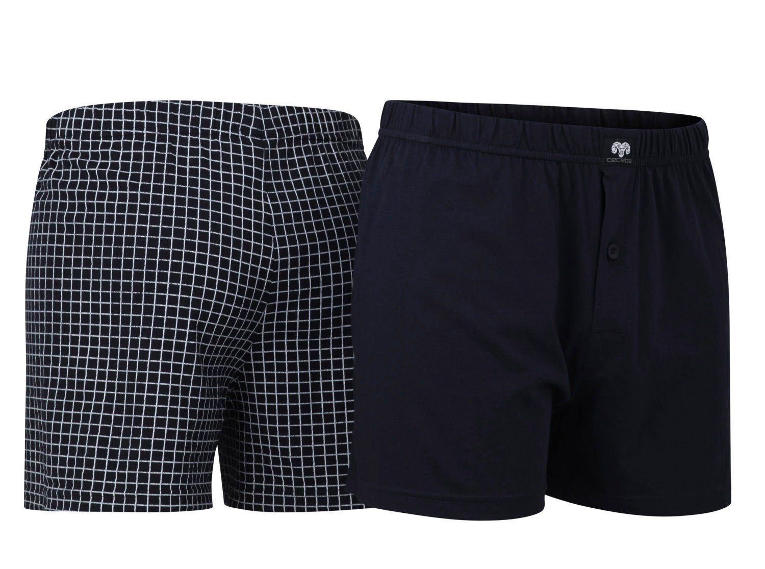 CECEBA Boxershorts Daytona (2-St) mit Eingriff, günstig online kaufen