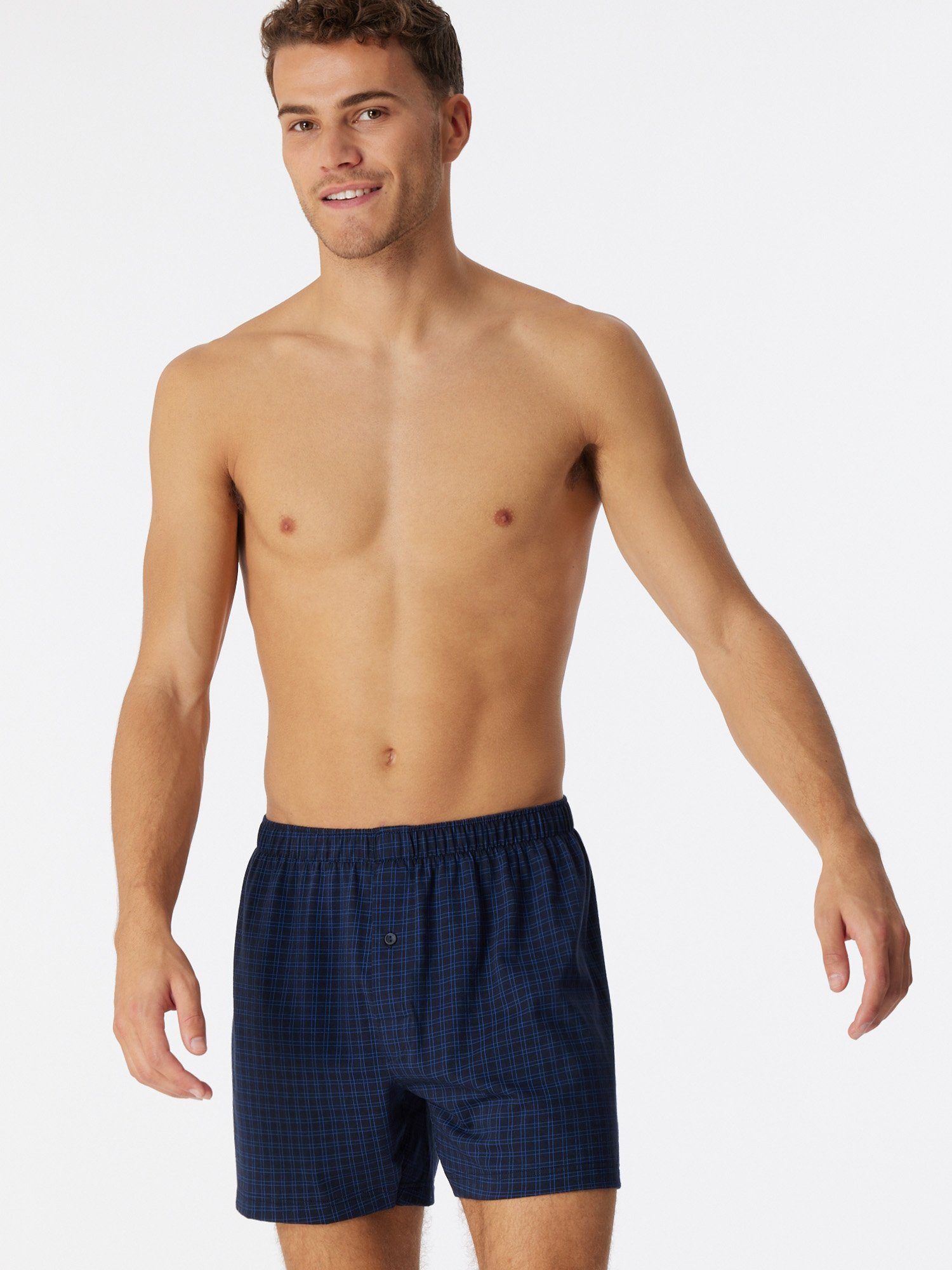 Schiesser Weiter Boxer "Cotton Casual", mit Eingriff, gepunktet günstig online kaufen