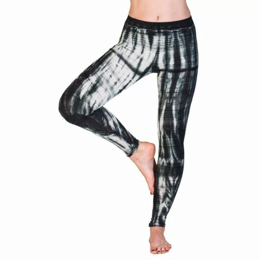 PANASIAM Leggings handgefärbte Unikat Batik Leggings aus natürlicher Viskos günstig online kaufen