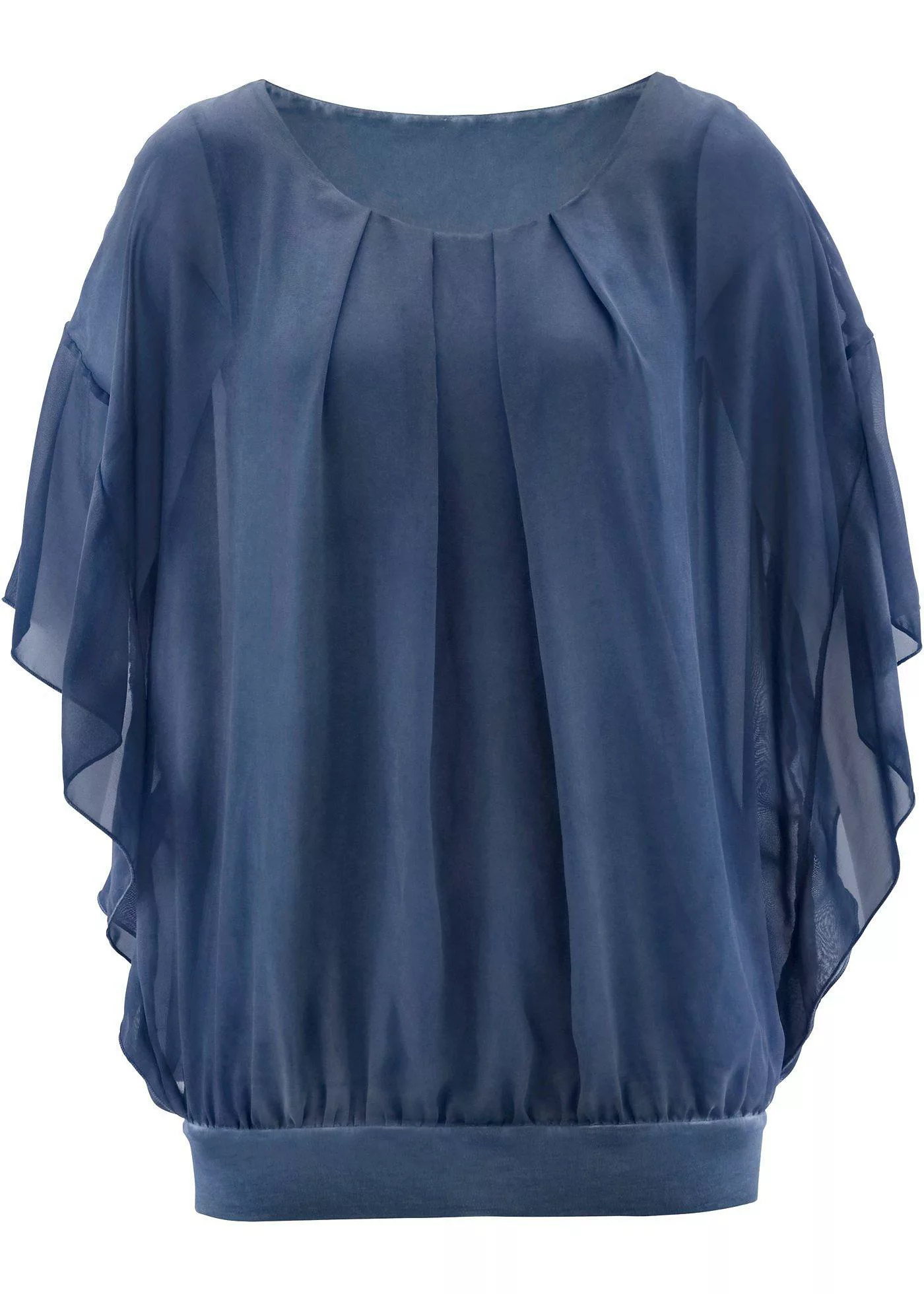 Chiffon- Tunika mit Untertop günstig online kaufen