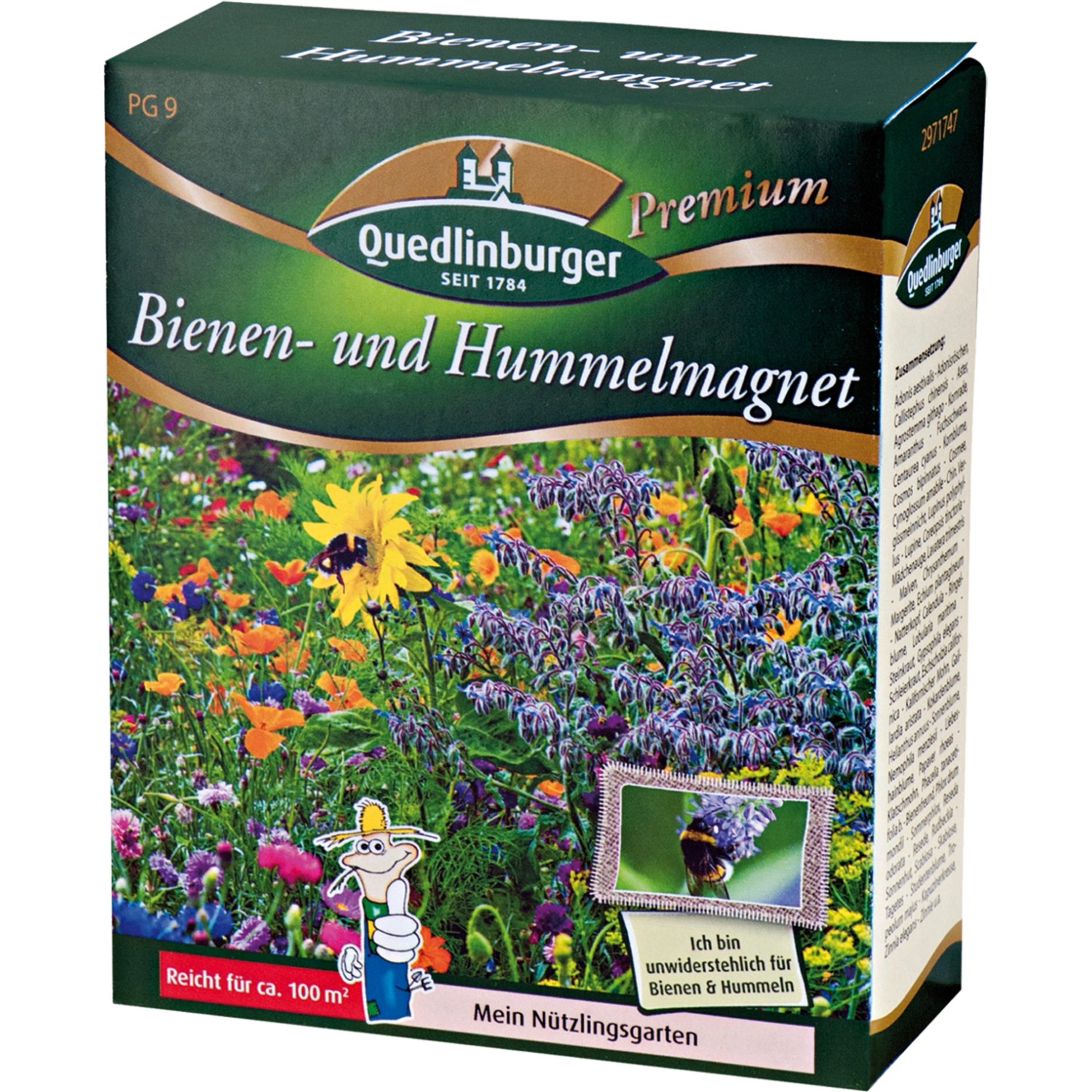 Quedlinburger Saatgut Bienen- und Hummelmagnet 100g Faltschachtel günstig online kaufen