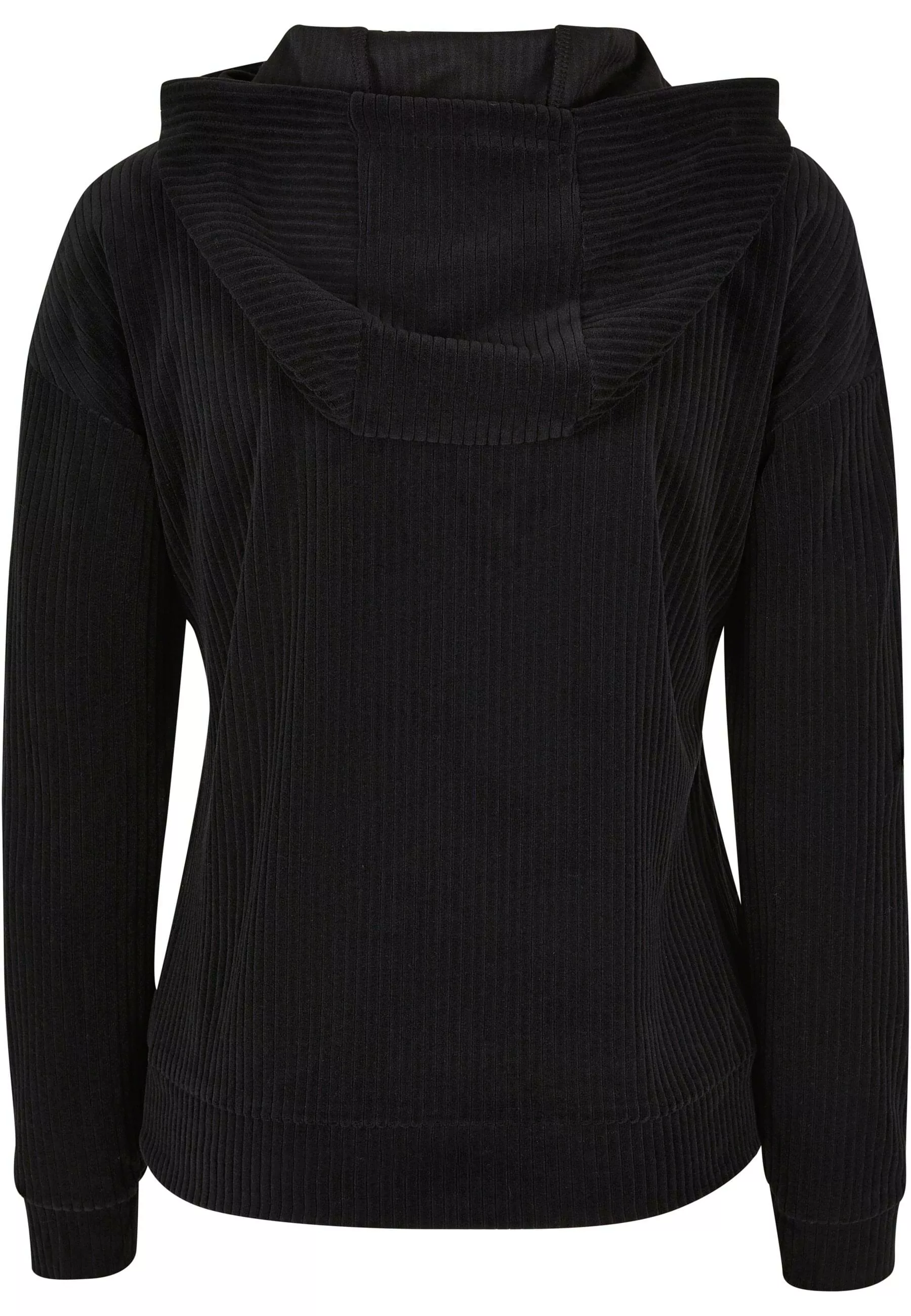 URBAN CLASSICS Kapuzenpullover "Urban Classics Damen Ladies Velvet Rib Hood günstig online kaufen